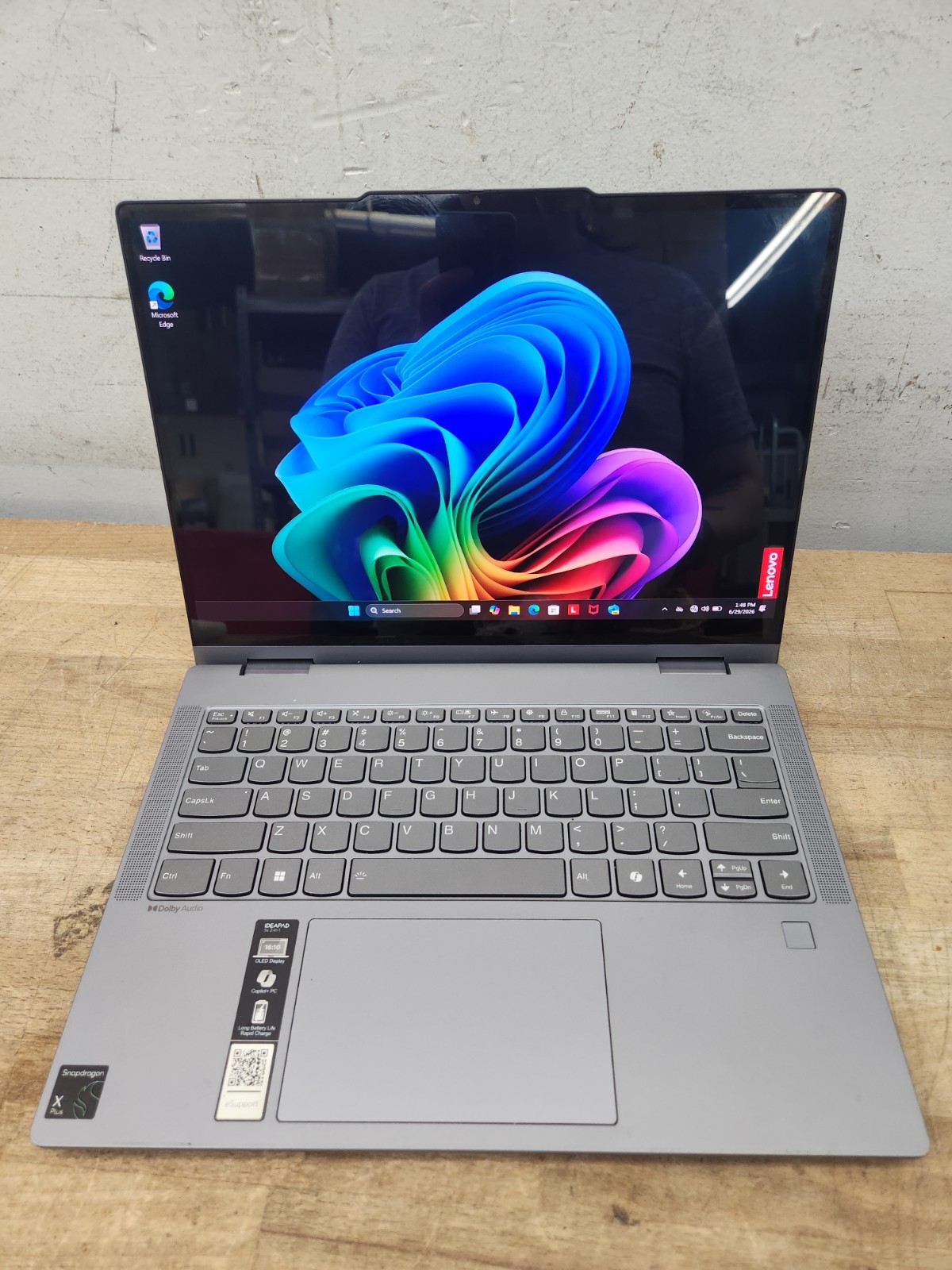 Lenovo IdeaPad 5 2-in-1 “14 Laptop Snapdragon X Plus 3.2GHz 16GB RAM 512GB SSD