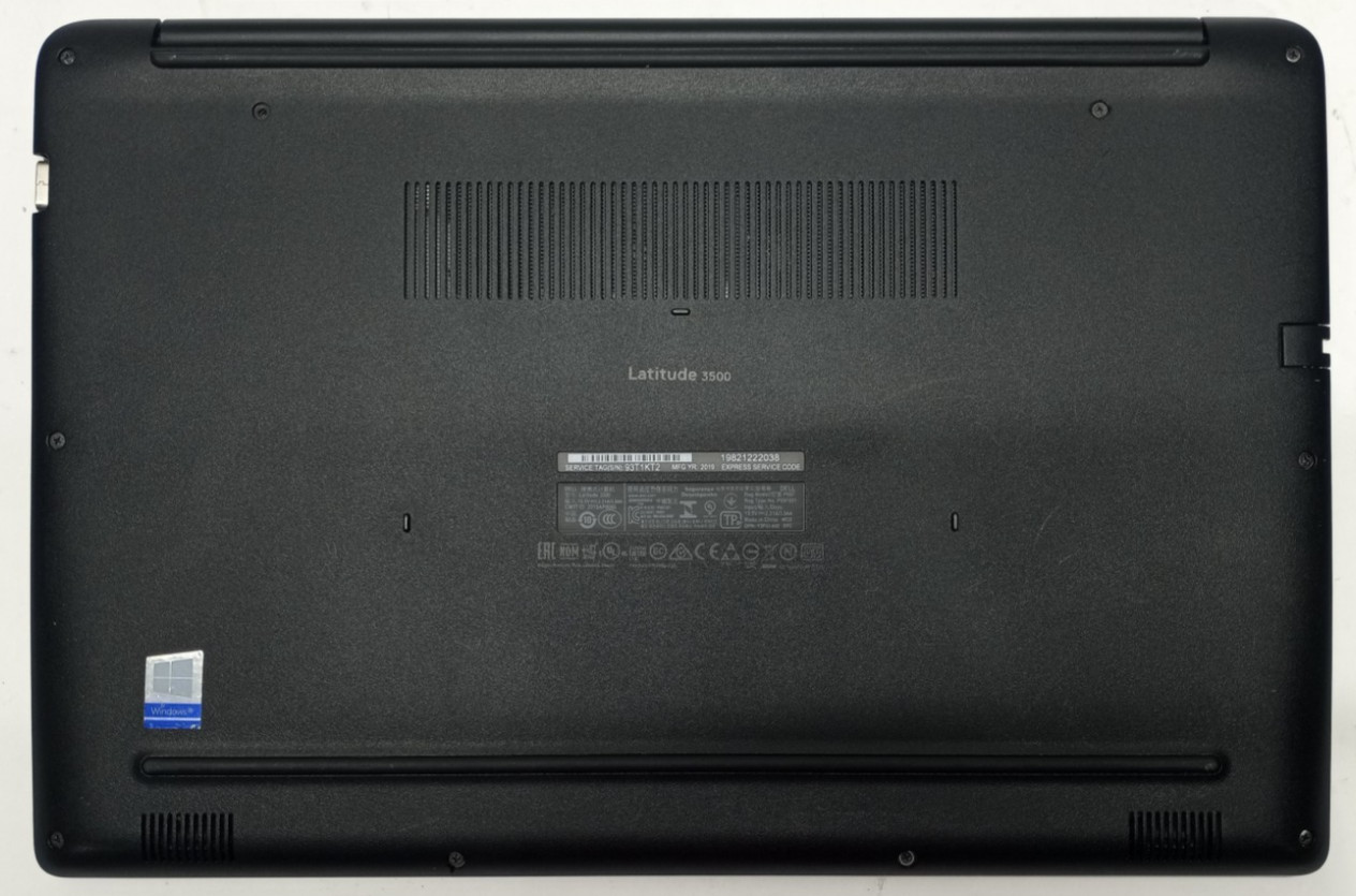 Dell Latitude 3500 15.6″ i5-8265u@1.60GHz 8GB RAM 256GB NVMe Win11Pro MC419*!