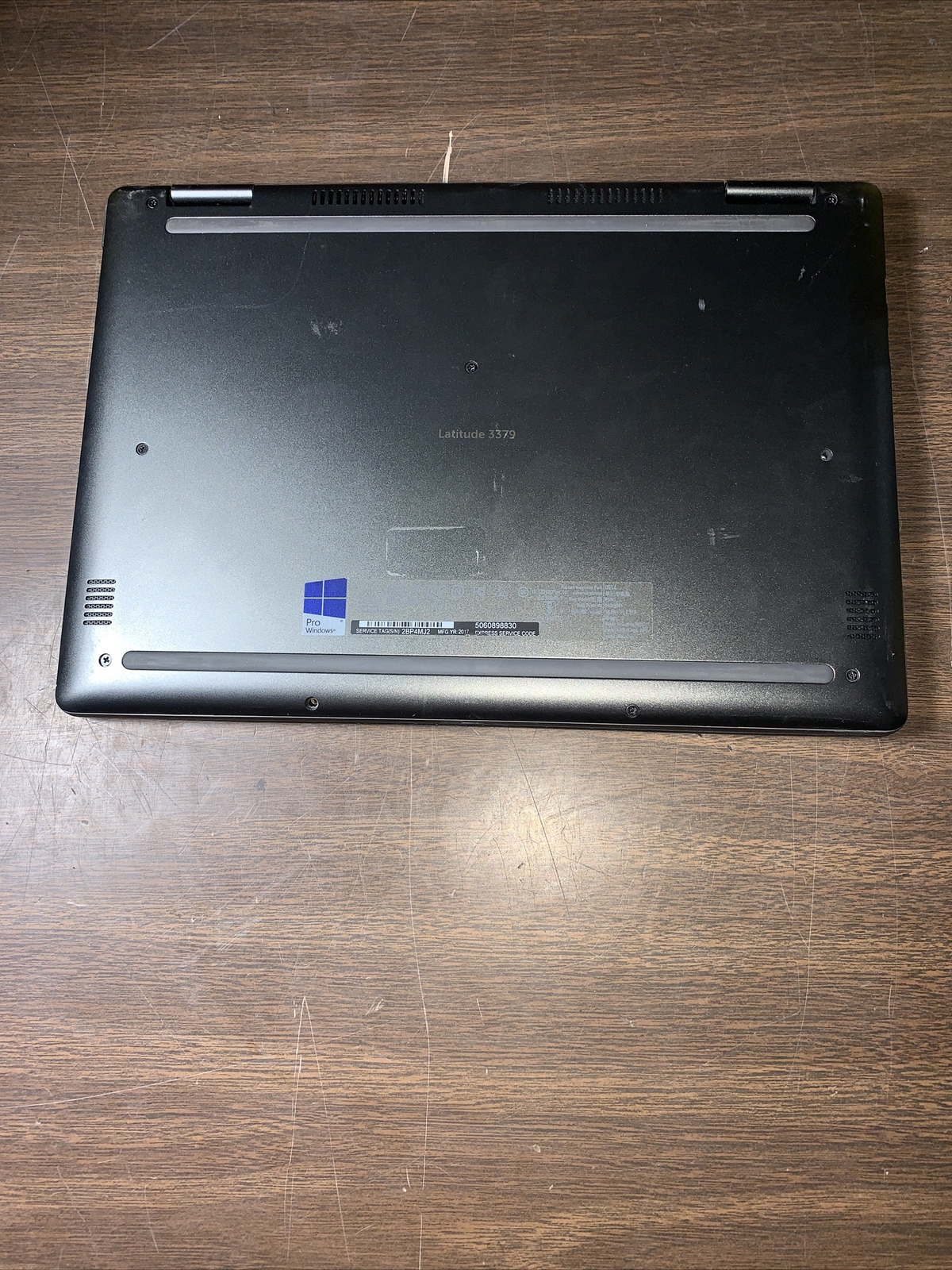 DELL LATITUDE 3379 INTEL CORE I3-6300U 2.40GHZ 4GB RAM **NO HD/ NO CADDIE