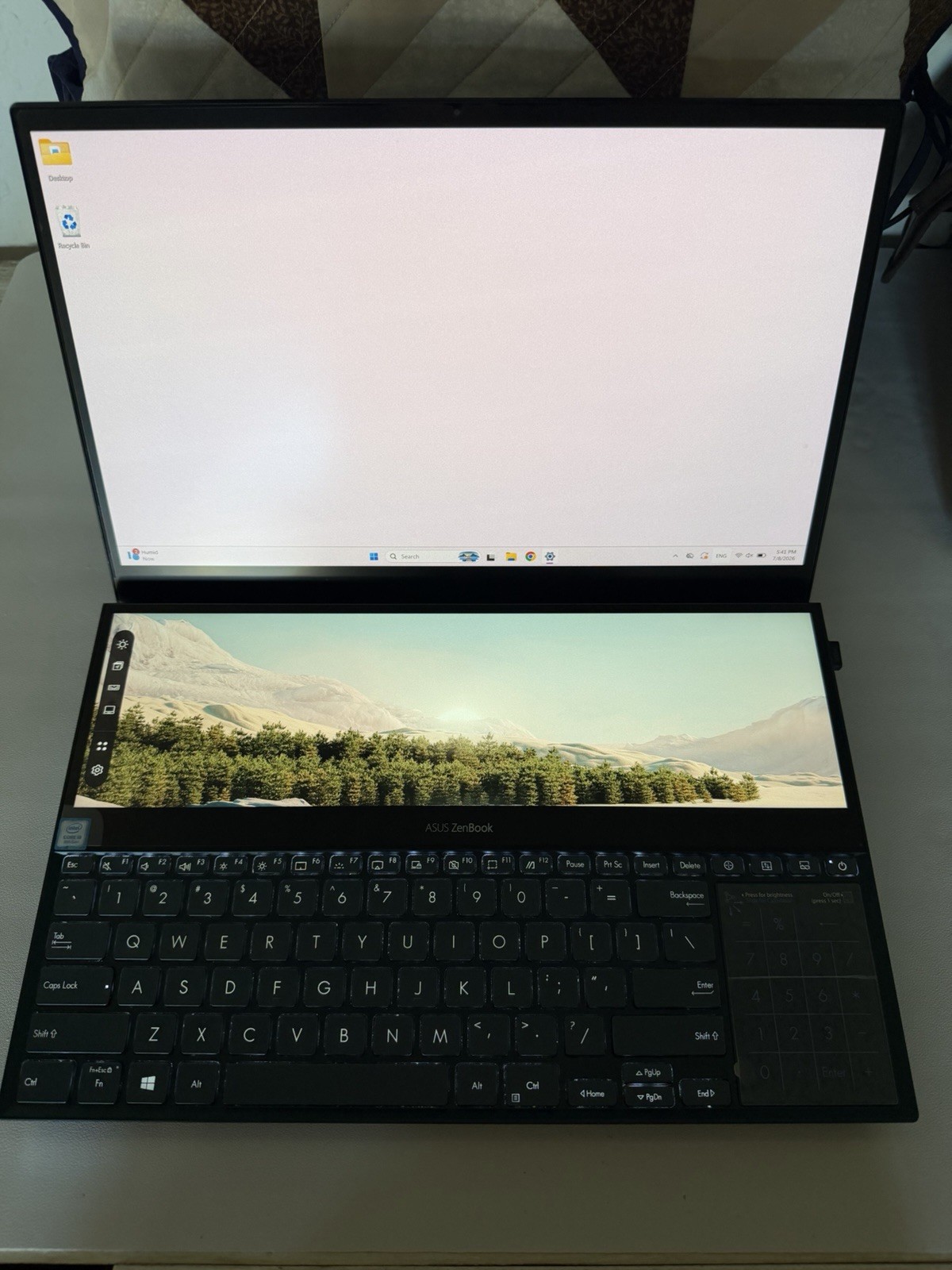 Asus Zenbook Pro Duo UX581GV 15.6” Core i9 9th Gen NVIDIA GeForce RTX, 32GB, 1TB