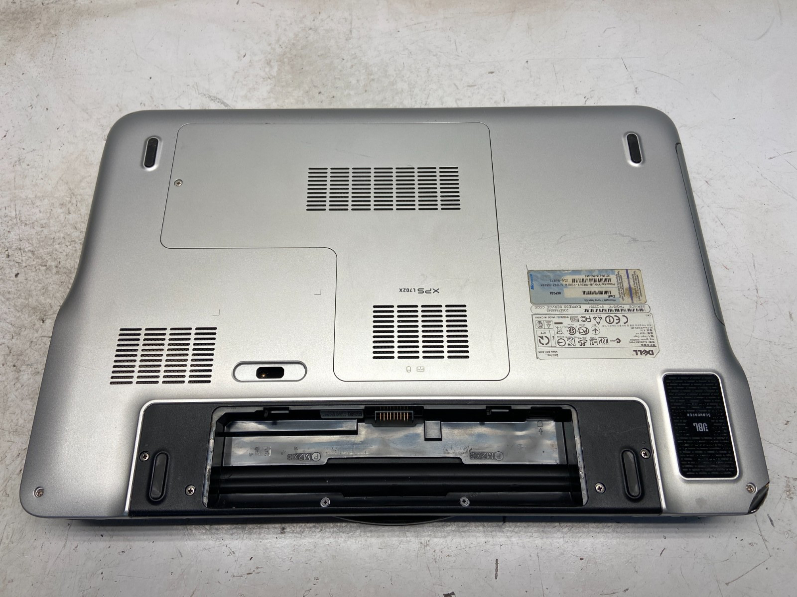 Dell XPS L702X Intel i7-2670QM 2.2GHz 8 GB NO HDD