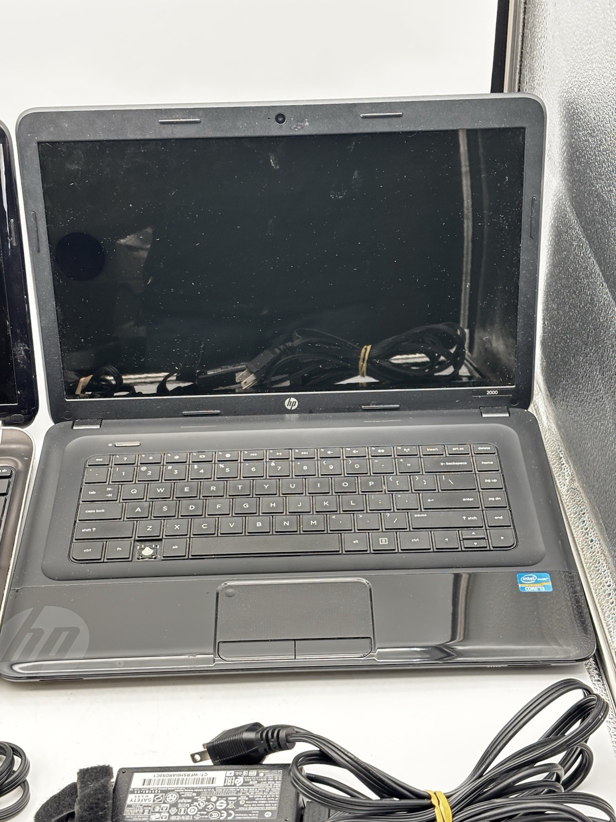 Lot Of 2. HP Pavilion DV6-6C35DX And HP 2000 With Cords. For Parts And Repair.