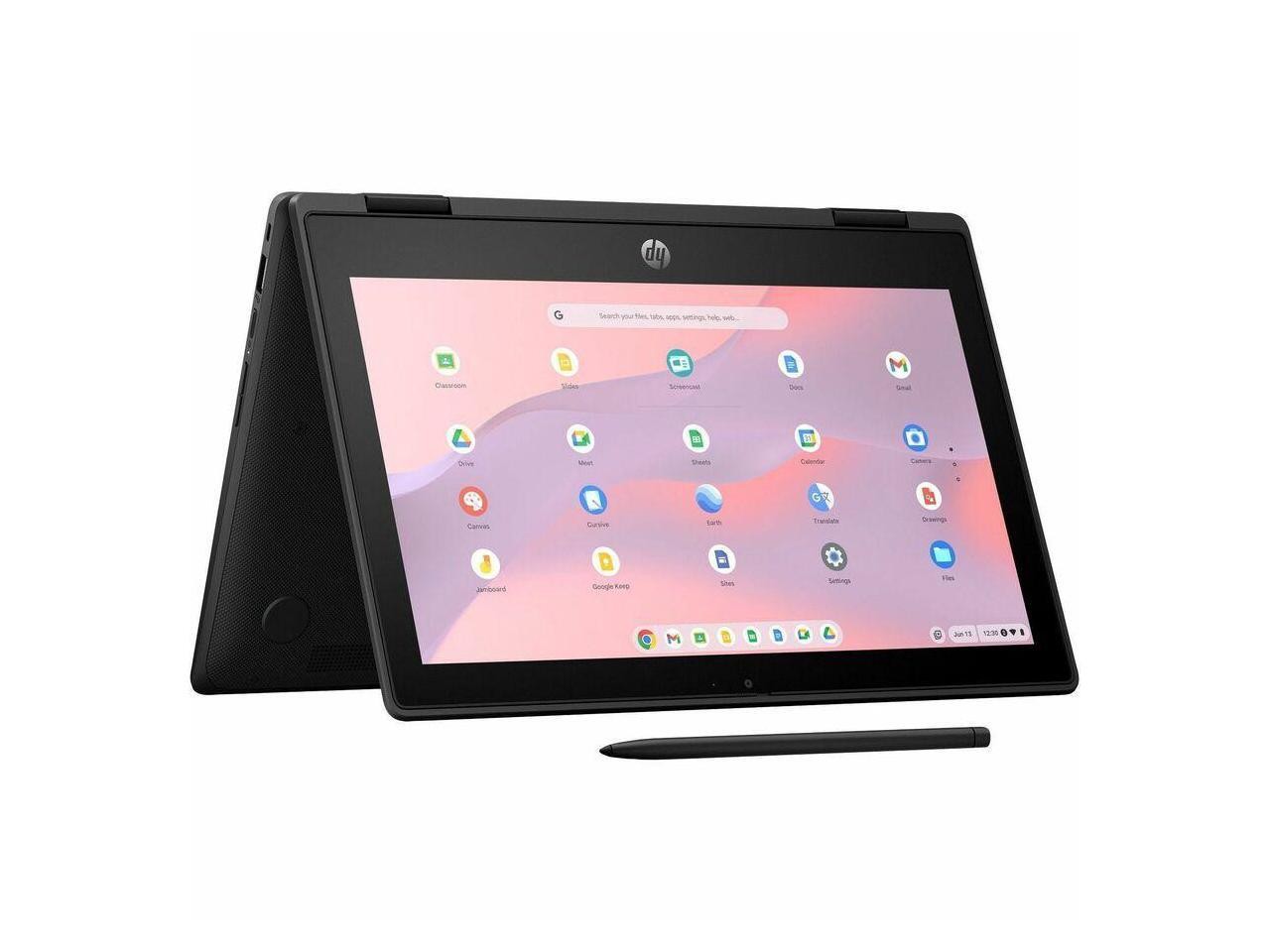 HP Fortis Flip G1m 11.6″ Touchscreen Convertible 2 in 1 Chromebook – HD – 60 Hz