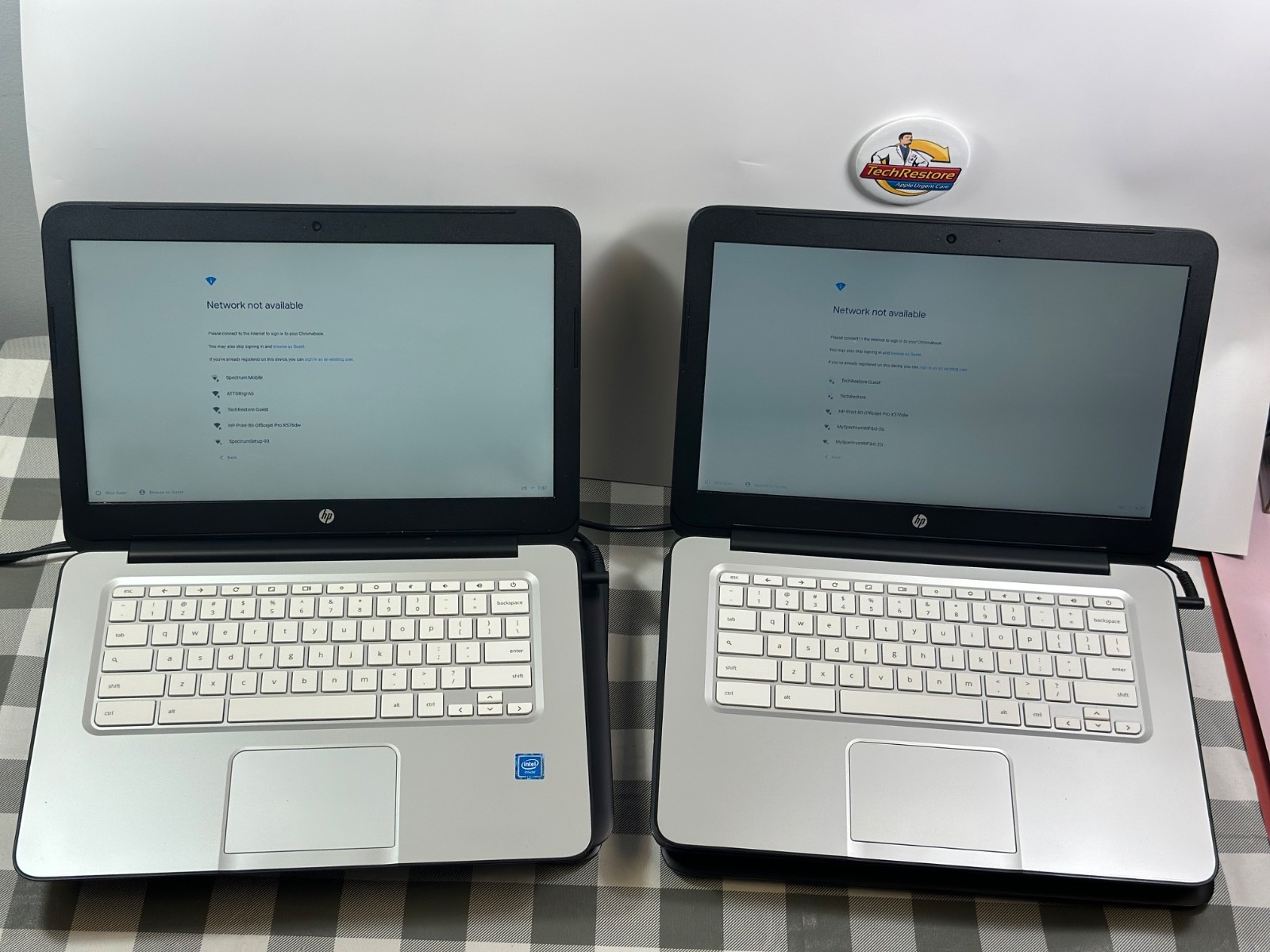HP Chromebook 14 SMB 14″ Laptop Celeron 4GB RAM 16GB SSD WiFi -BULK 7 Units