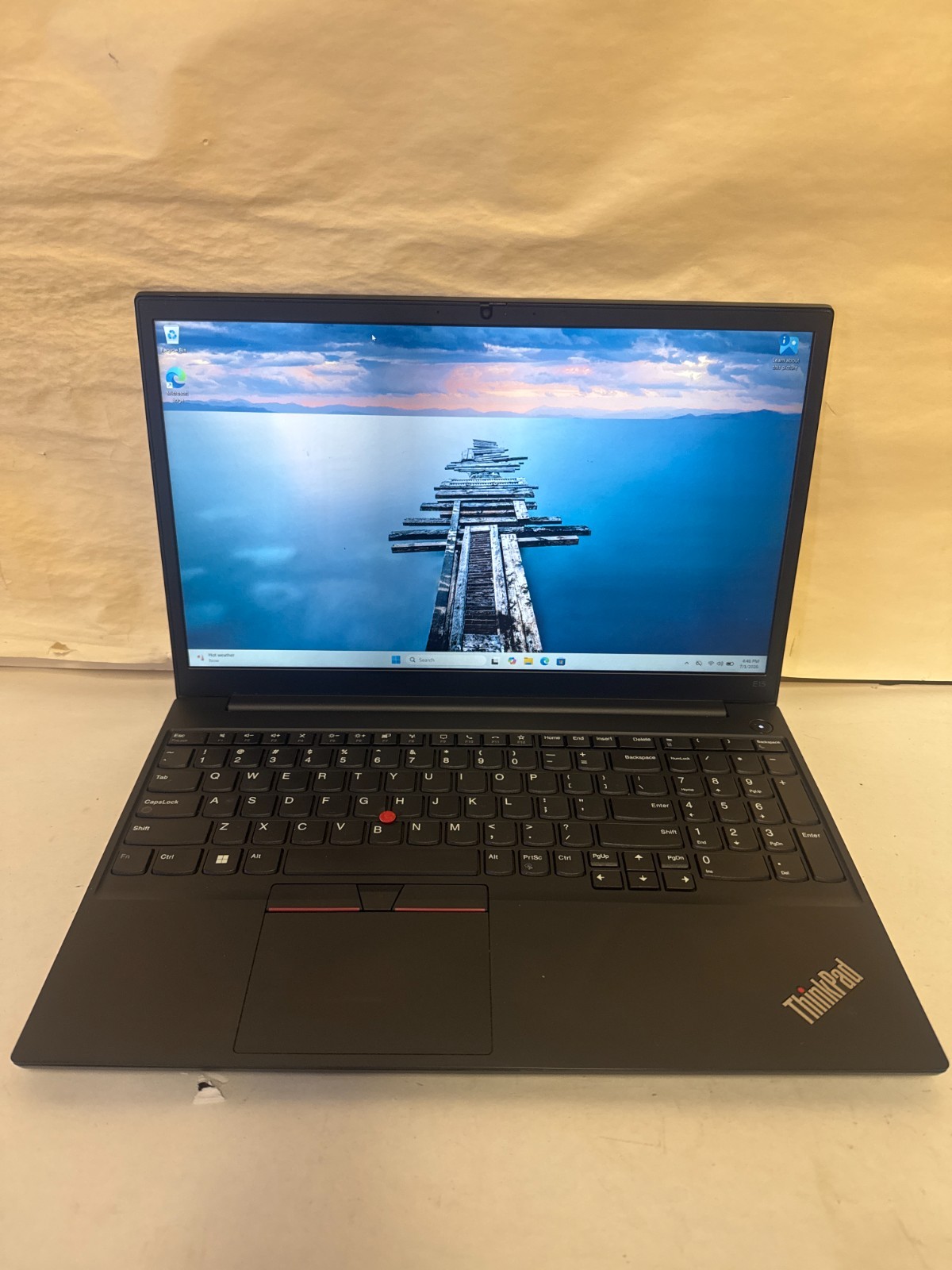 Lenovo Thinkpad E15 Gen 2 i7-1165G7 2.8Ghz 16GB RAM 256GB NVMe Win11P
