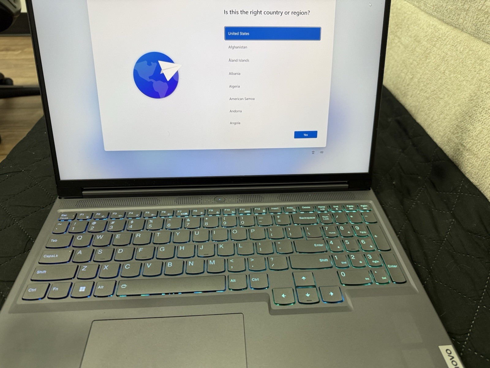 Lenovo Legion Slim 5 16APH8 AMD Ryzen 7 7840HS 16GB RAM 512GB