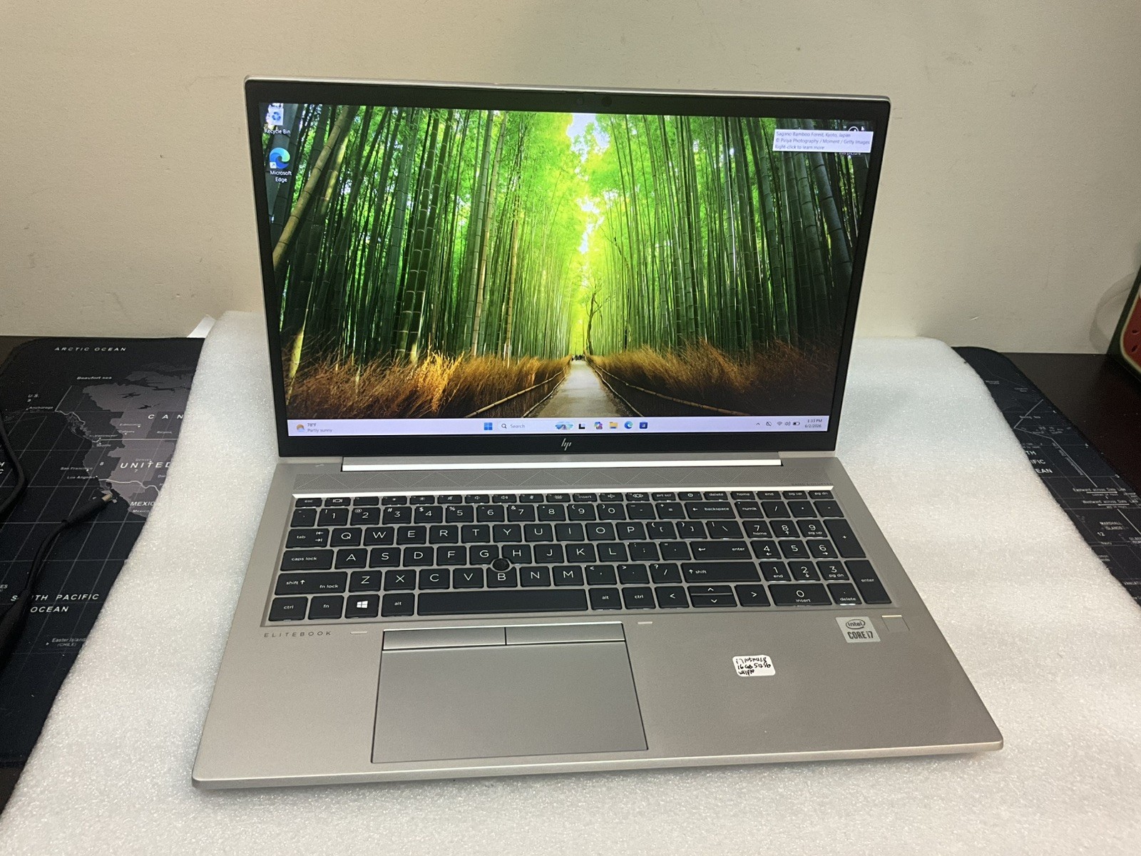 HP EliteBook 850 G7 CORE i7-10510U @1.8GHZ 16GB Ram 512GB SSD Wind 11 Pro #55