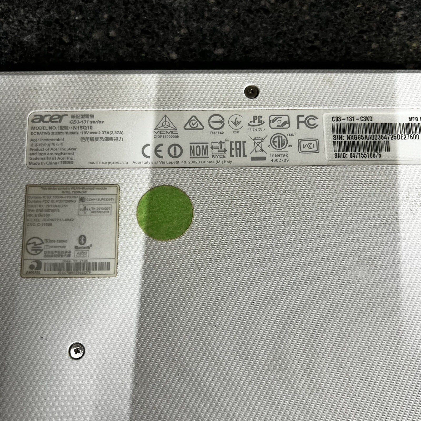 Dell Chromebook 3100 Lot Acer Samsung 4 Computers Tested Working Great