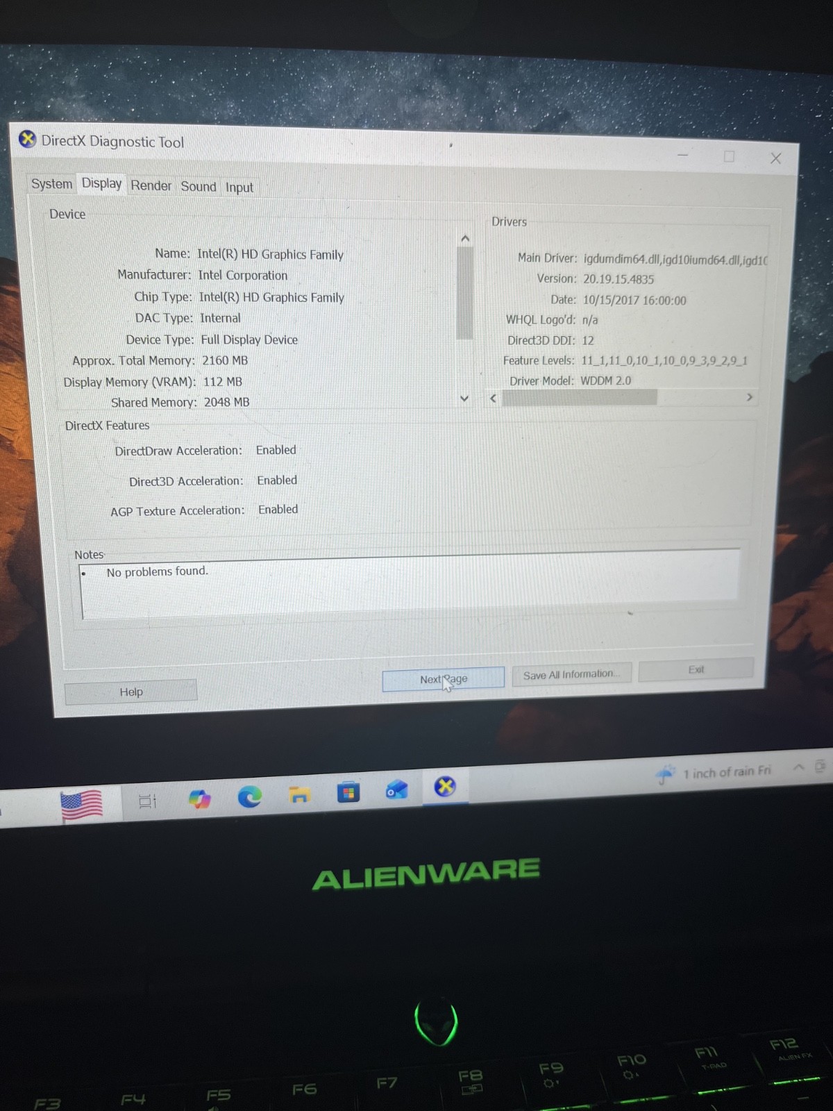 Alienware 13 Windows 10 Laptop Nvidia GTX 860M 16GB RAM 500GB HD OEM Adapter/Bag