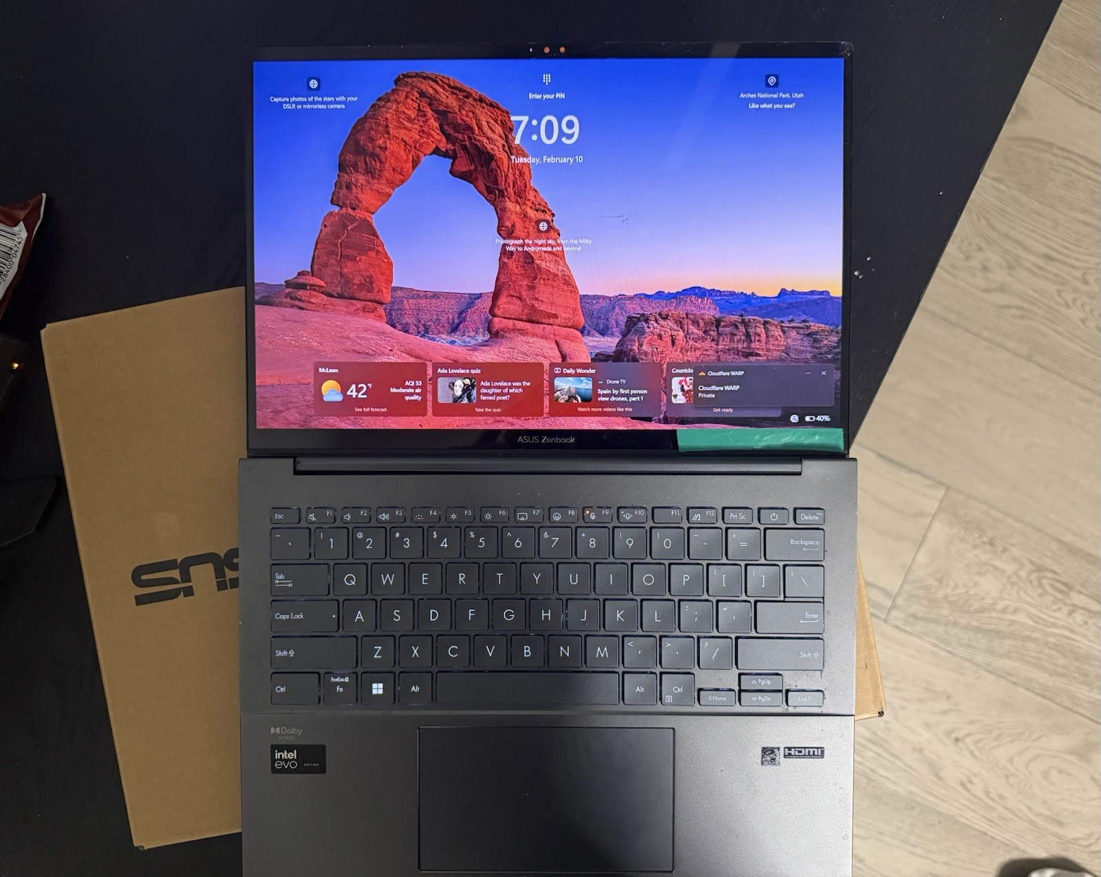 ASUS Zenbook 14” OLED Touch FHD+ | Core Ultra 5 125H 14 Core | 8GB | 512GB SSD