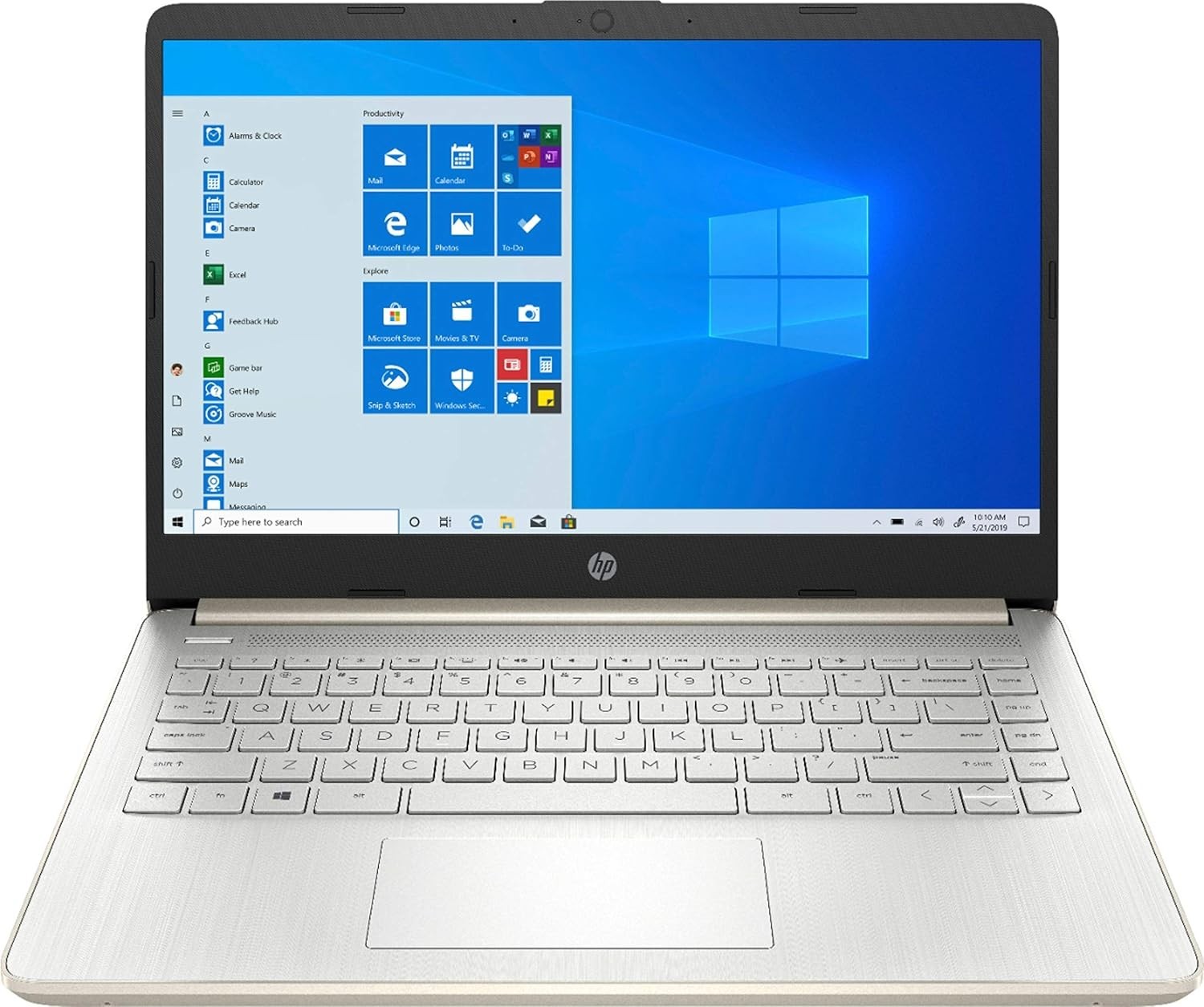 HP 14″ HD Intel Celeron N4020 Intel UHD Graphics 4GB RAM 64GB eMMC Win 10 Laptop