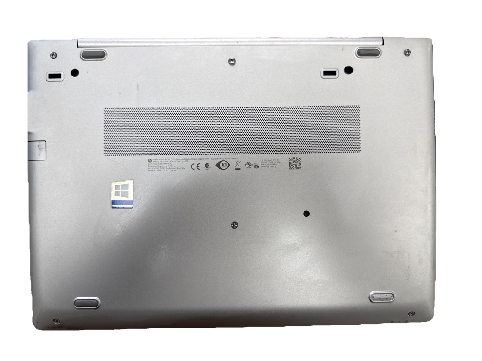 HP ELITEBOOK 840 G6 14″ Intel Core i5 8th Gen NO RAM NO DISK