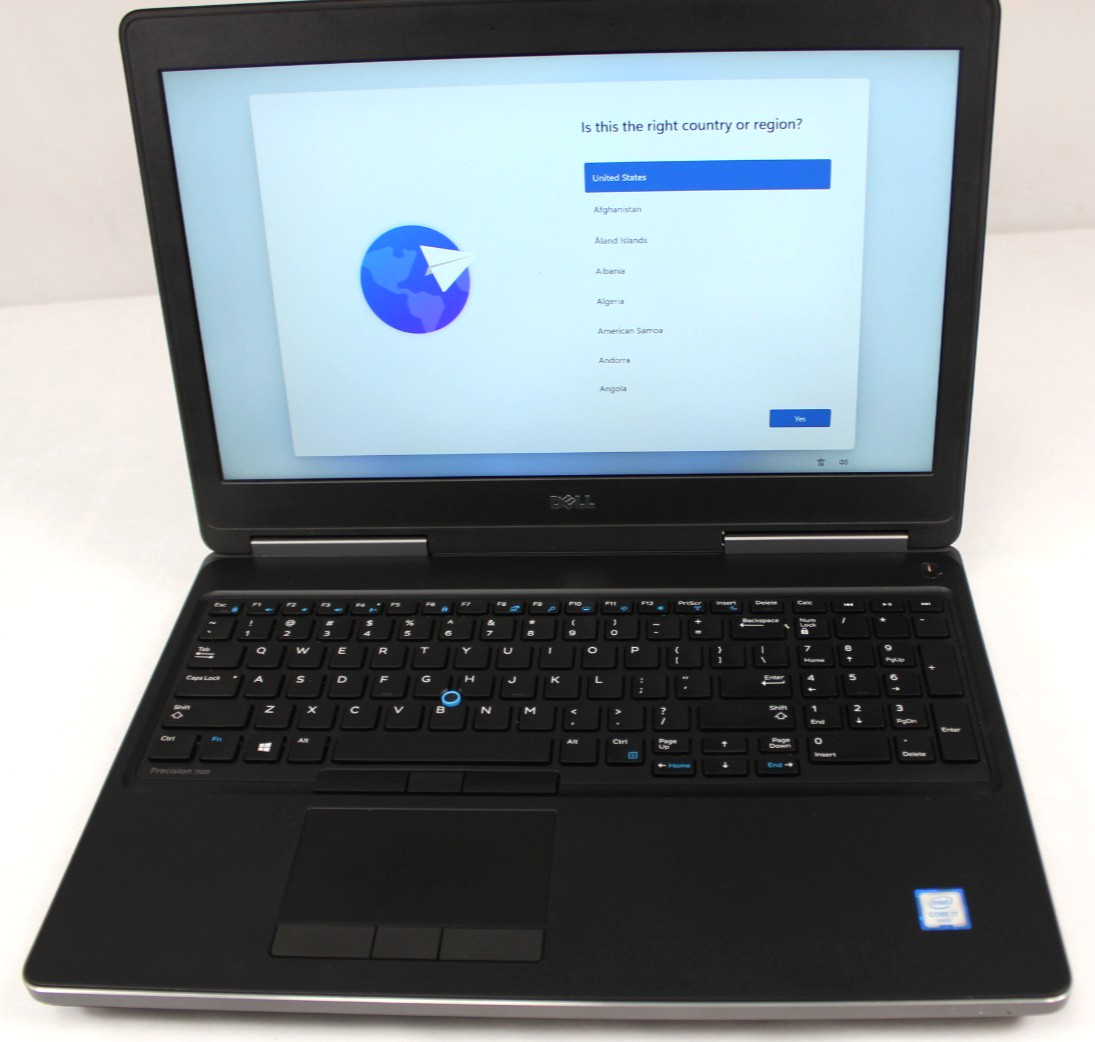 Dell Precision 7520 Laptop 15.6″ i7-6820HQ 32GB RAM 256GB SSD Nvidia Quadro M220