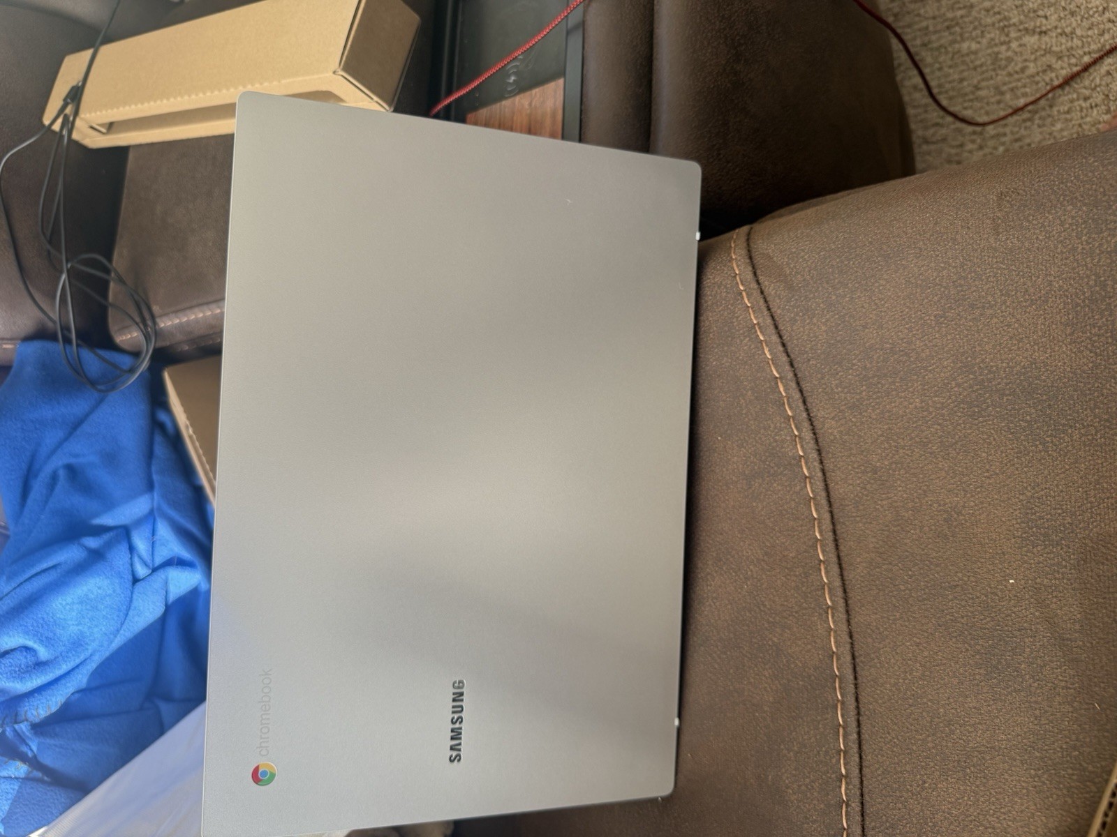 Samsung Galaxy Chromebook Go 14” Laptop Intel Celeron 4GB RAM 32GB eMMC NEW Open