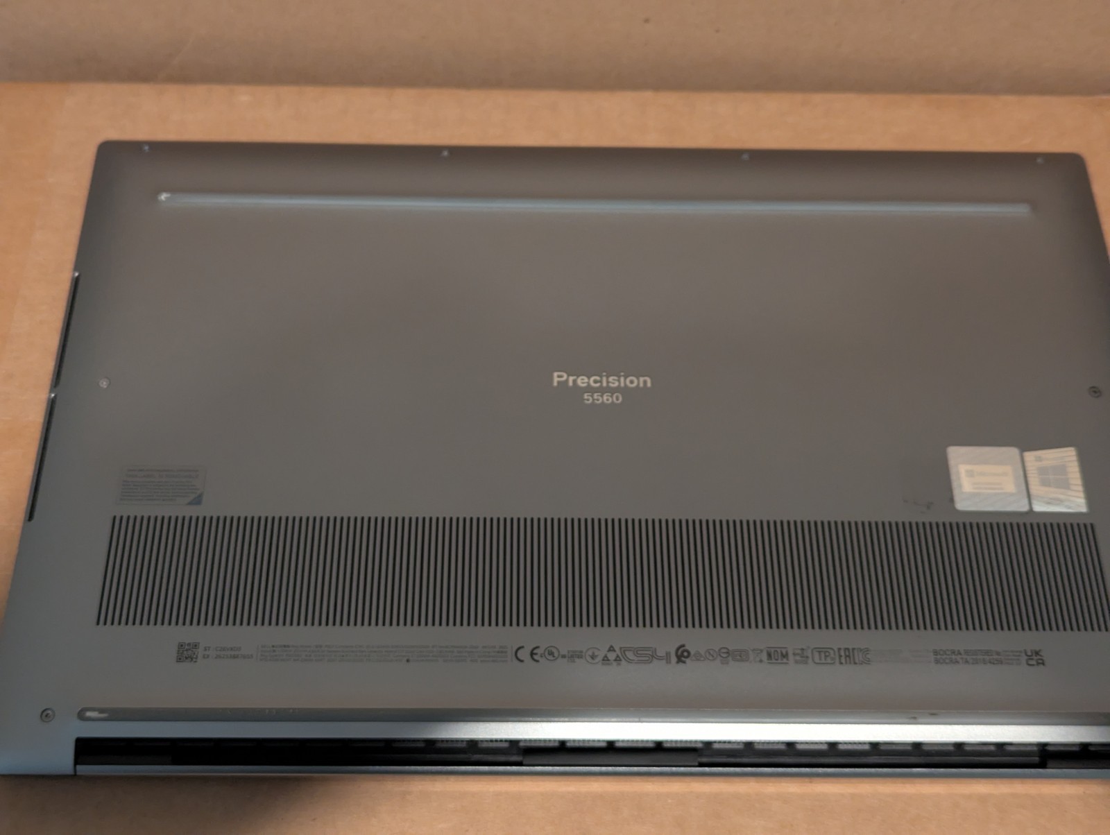 Dell Precision 5560 4K Touch Laptop i7 RTX A2000 16GB 256GB SSD CAD Workstation