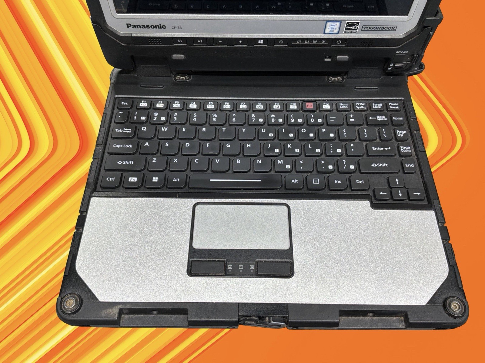 Toughbook Panasonic CF-33 I5-6300U 8GB RAM 256GB SSD Win11P W/CHARGER SEE DETAIL