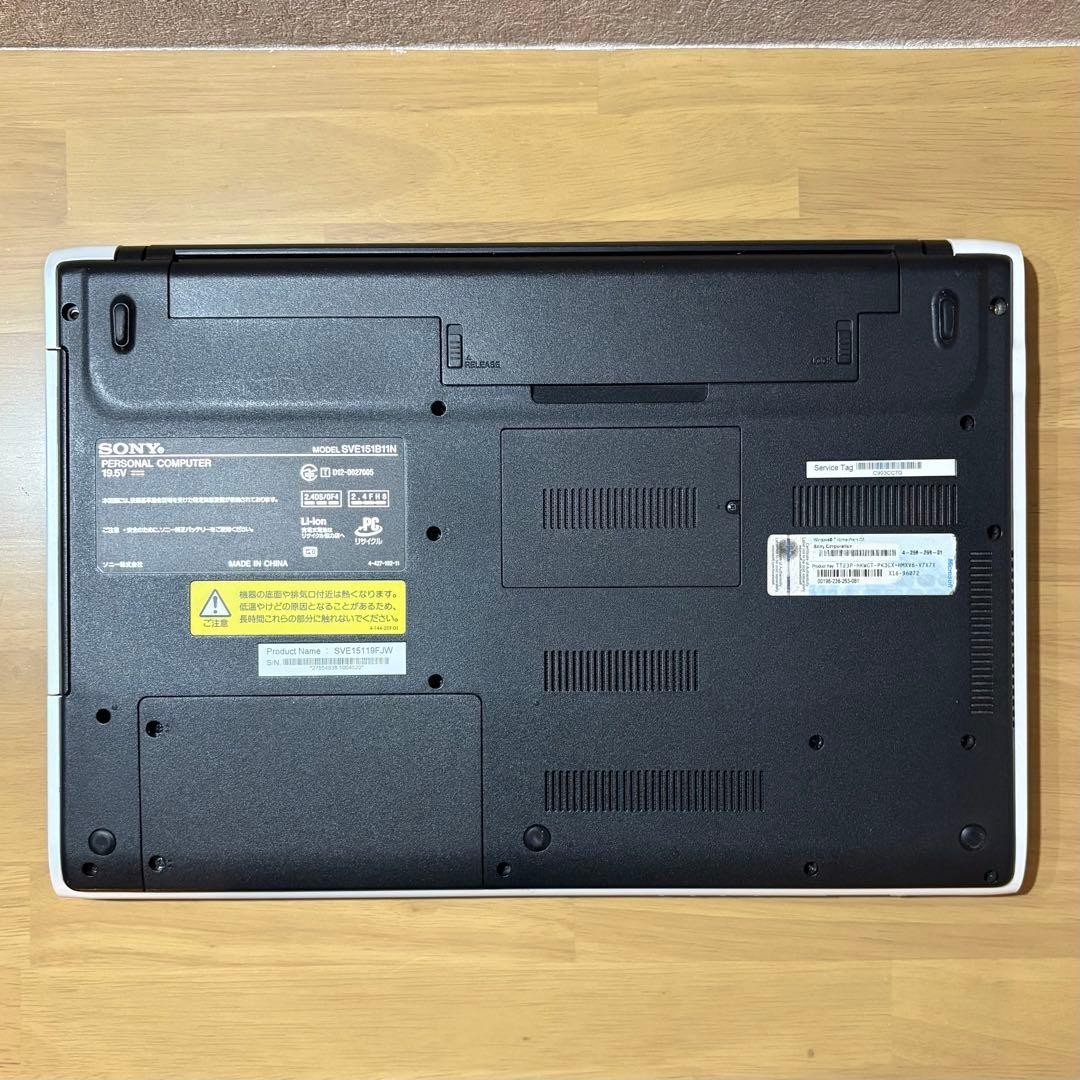 SONY VAIO SVE151B11N Tested Core i7 8GB 700GB HDD 15.5″ Windows 10 Laptop