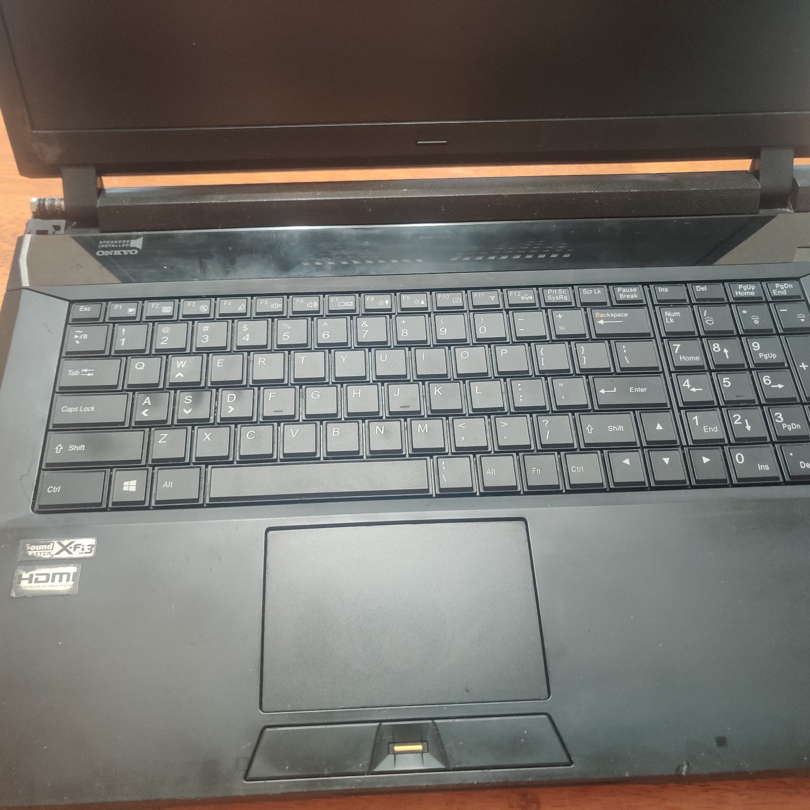 Sager Clevo P177SM-A NP8298 I7-4810mq 3.8Ghz NVIDIA 770m Gpu Works Bad Lcd 17.3″