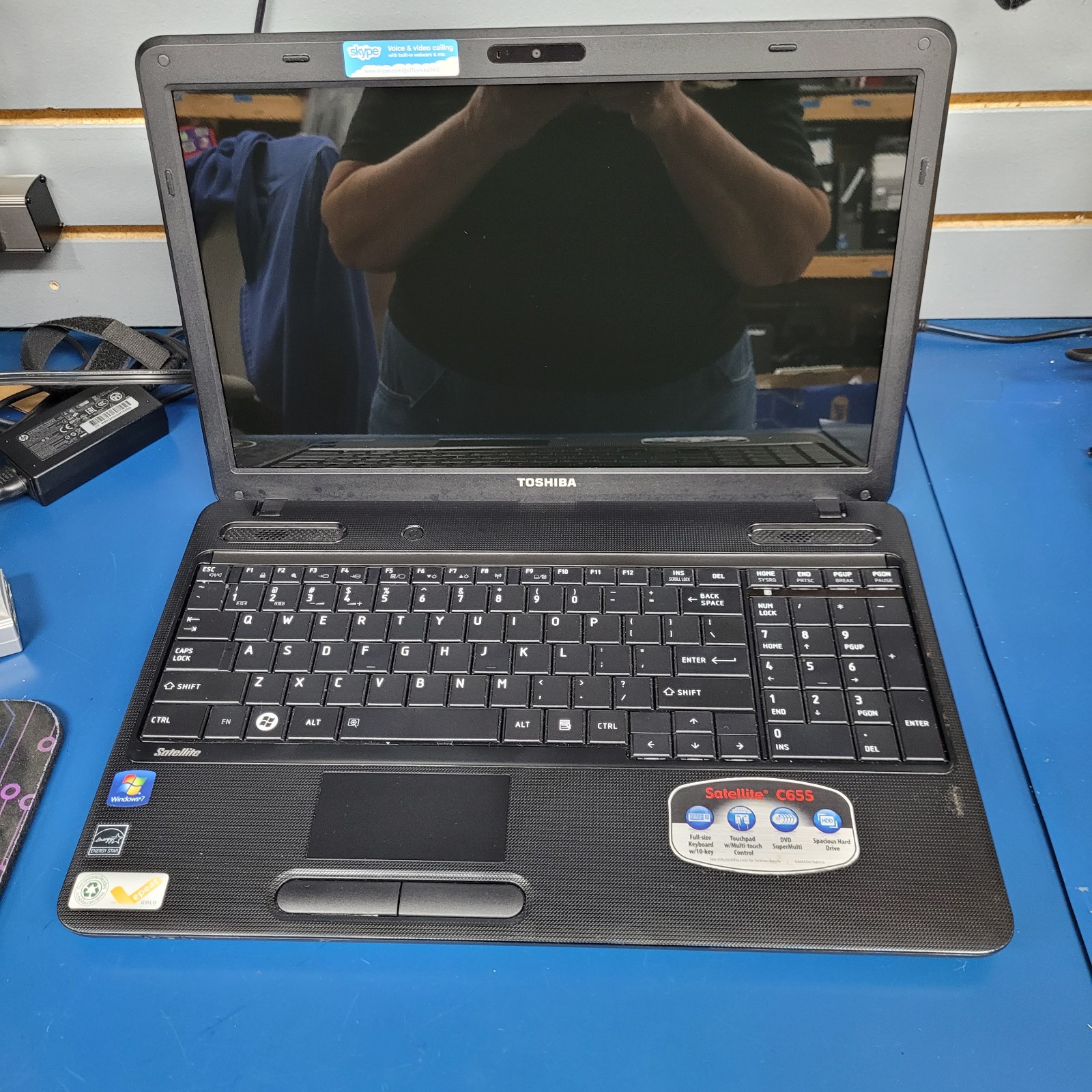 Toshiba Satellite C655D-S5236 15.6″ AMD C-50 @1.00 GHz 3 GB RAM NO HDD