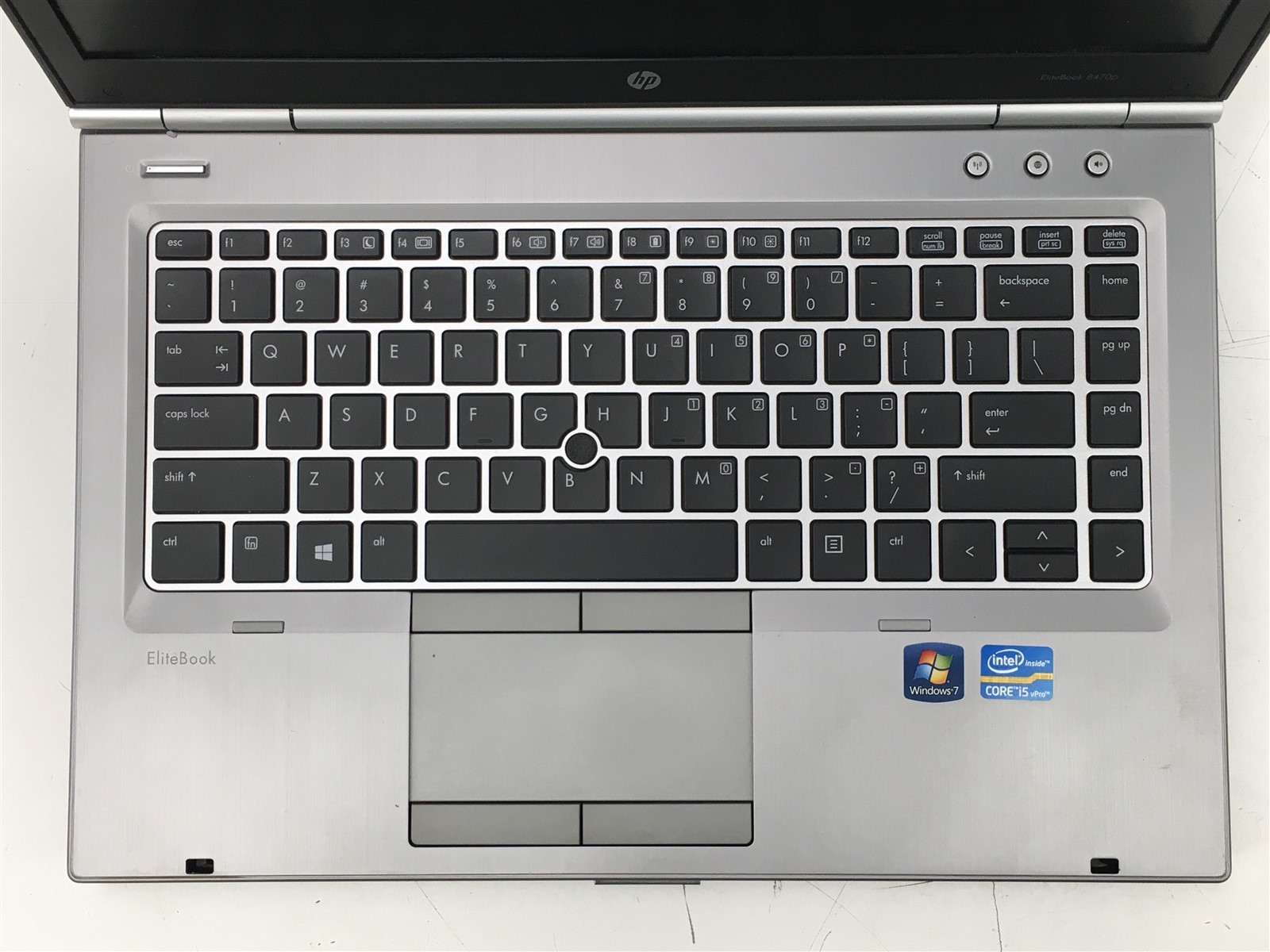 HP EliteBook 8470p Laptop i5-3320M 2.60GHZ 4GB No HDD 14″