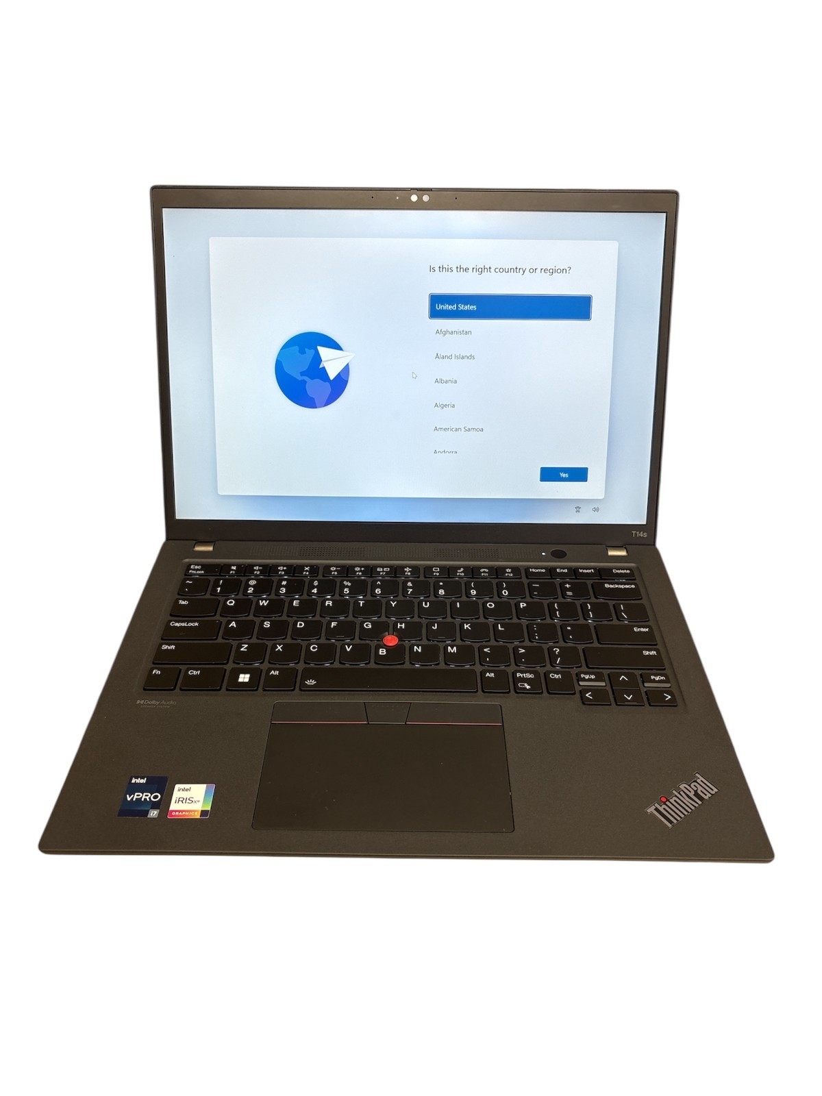 Lenovo ThinkPad T14s Gen 3 14″ Touch Intel i7-1280P 32GB 512GB Win 11 No AC