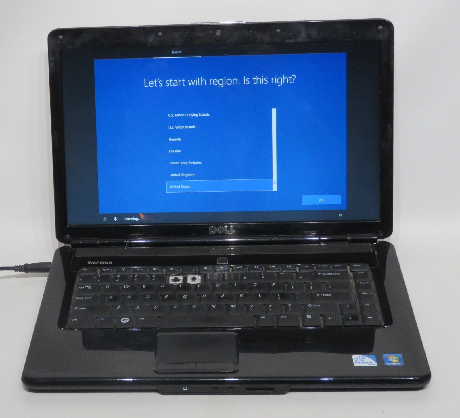 DELL Inspiron 1545 Model PP41L 4GB 64 Bit OS, Windows 11, Pentium Dual-Core 2.20