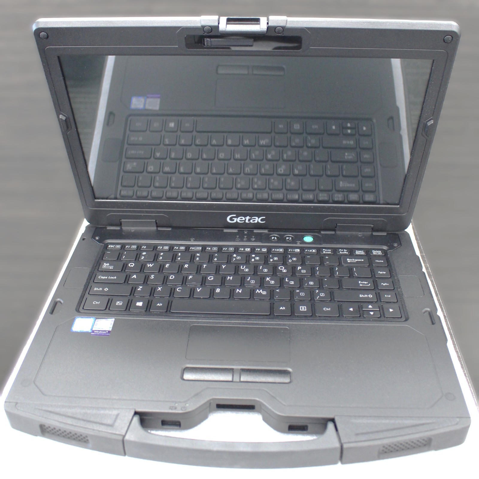 Getac S410 G2 14″ Touch, i5-8250U 8GB DDR4 256GB SSD, Backlit KB, Win 11 Pro.