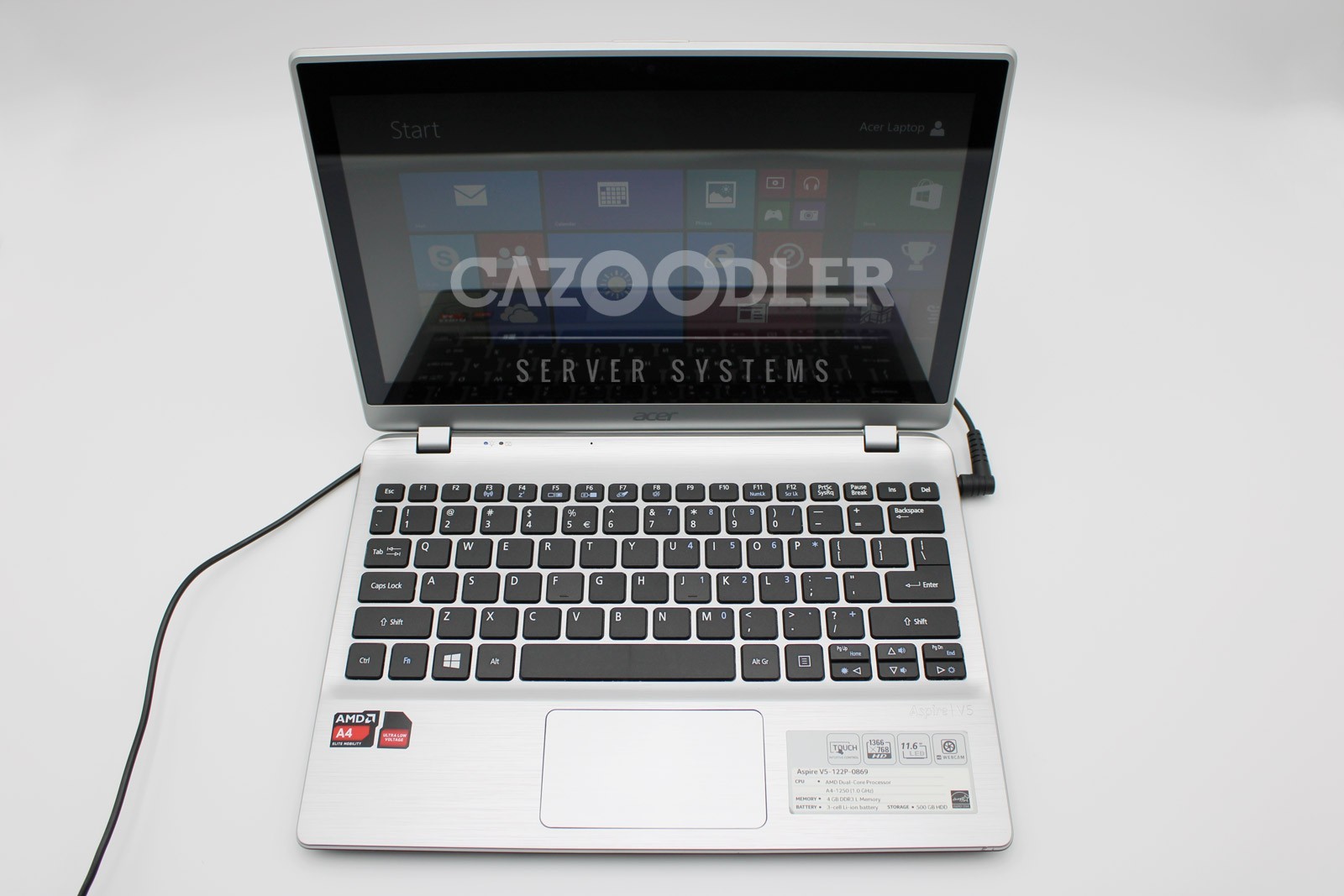 Acer Aspire V5 Series MS2377 AMD A4-1250 4Gb Ram 500Gb HDD Laptop V5-122P-0869