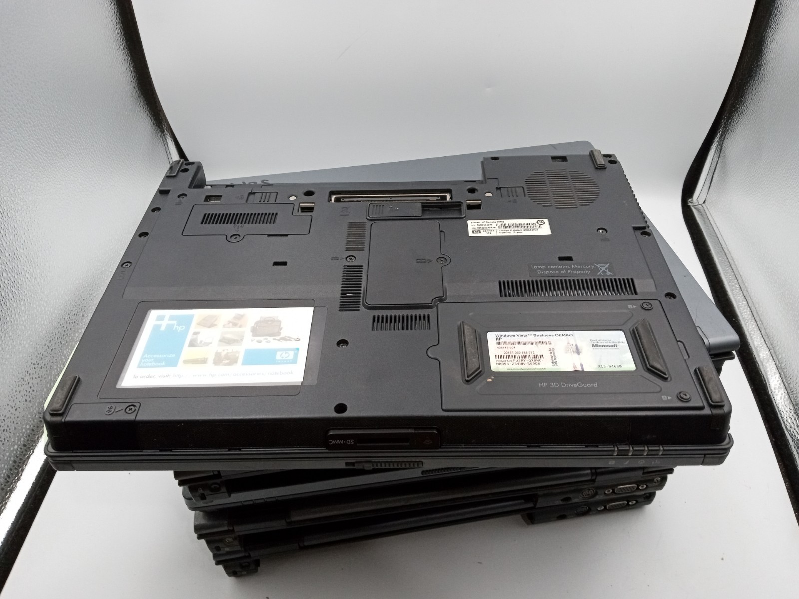 Lot of 6 – HP Compaq 6910p 6515b nc6400 14″ Laptops – PARTS / REPAIR -RR