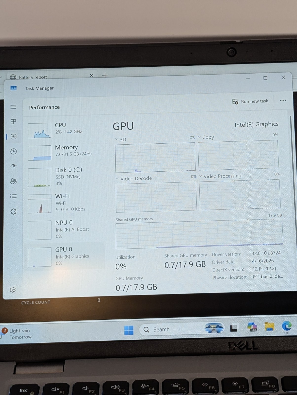 Dell Latitude 5450 14in Silver Core Ultra 7 32GB DDR5 RAM 256GB SSD Win11
