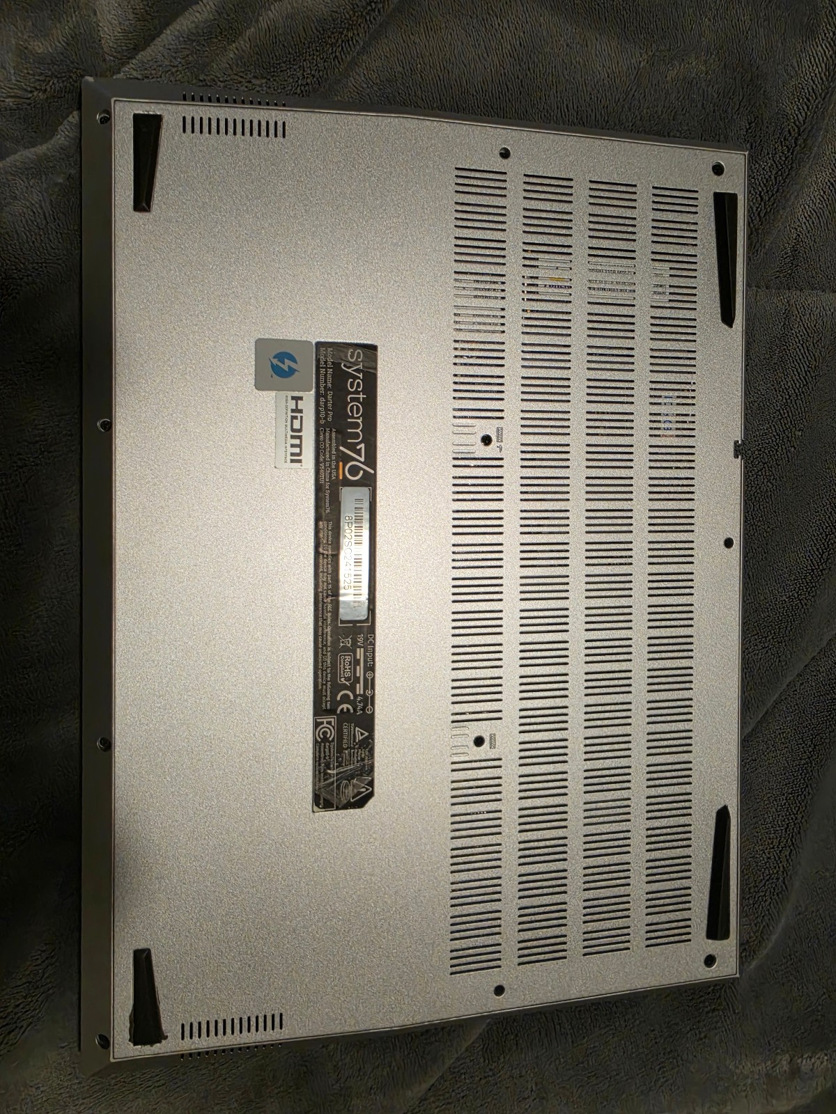 System76 Darter Pro (darp10 14″) Intel Ultra 5 125H – 64GB RAM – 1TB SSD