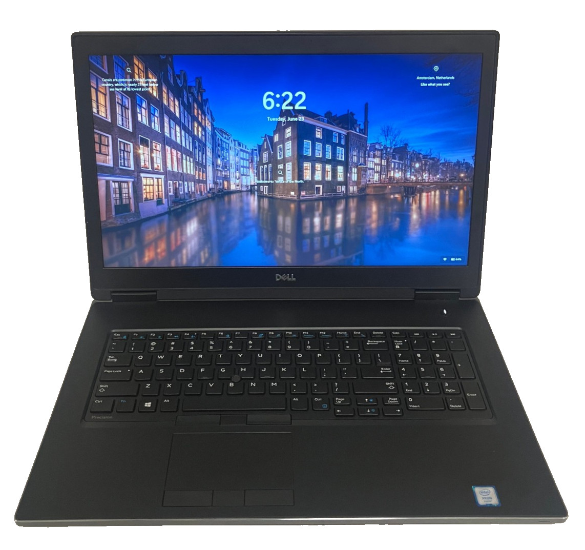 Dell Precision 7730 17″ NVIDIA Q. P5200 16GB 2.9GHz Intel Xeon E-2186M 64GB 2TB