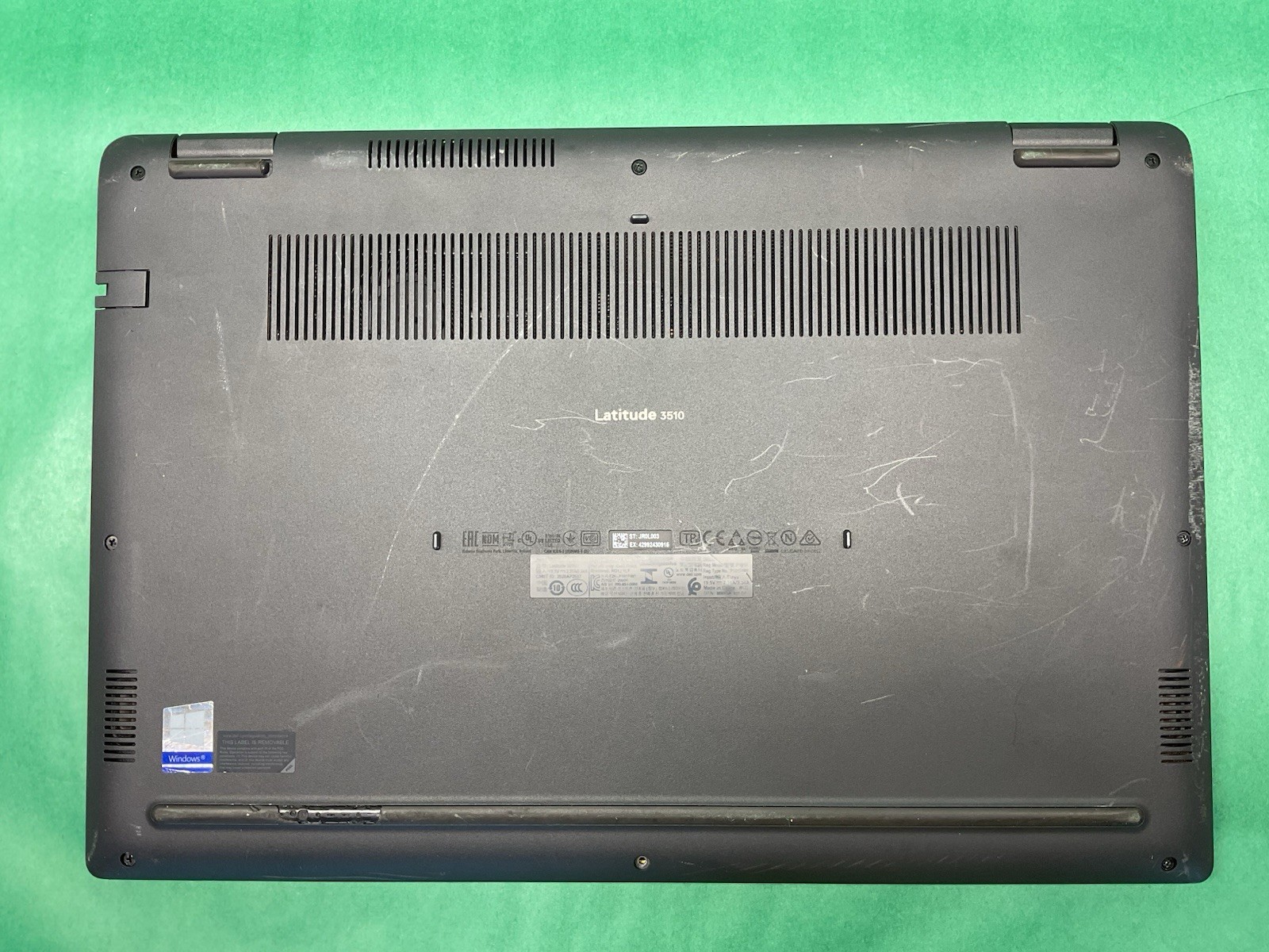 Dell Latitude 3510 i3 – No Power – No HD – No RAM – Untested