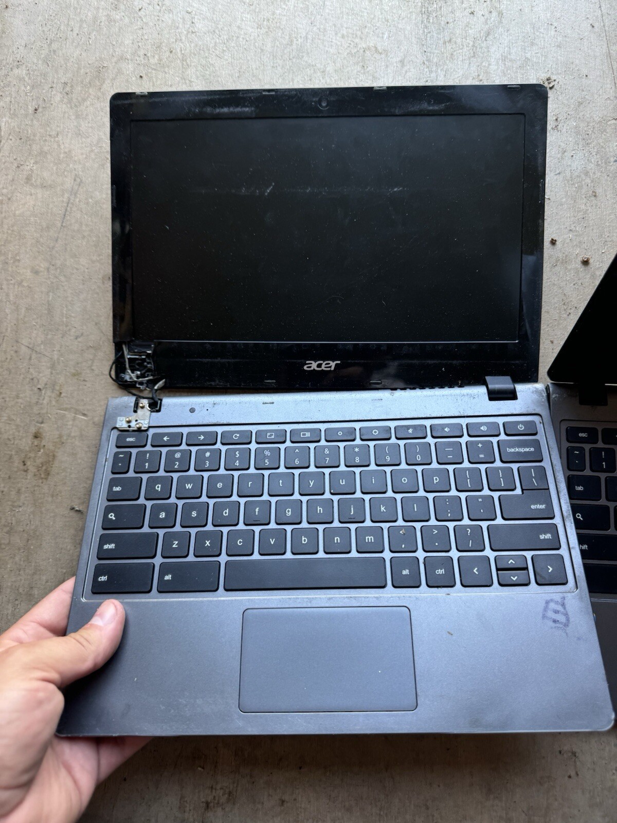 ACER CHROMEBOOK c720 ZHN LOT OF PARTS STORAGE FIND AS IS PARTS ONLY LAPTOP