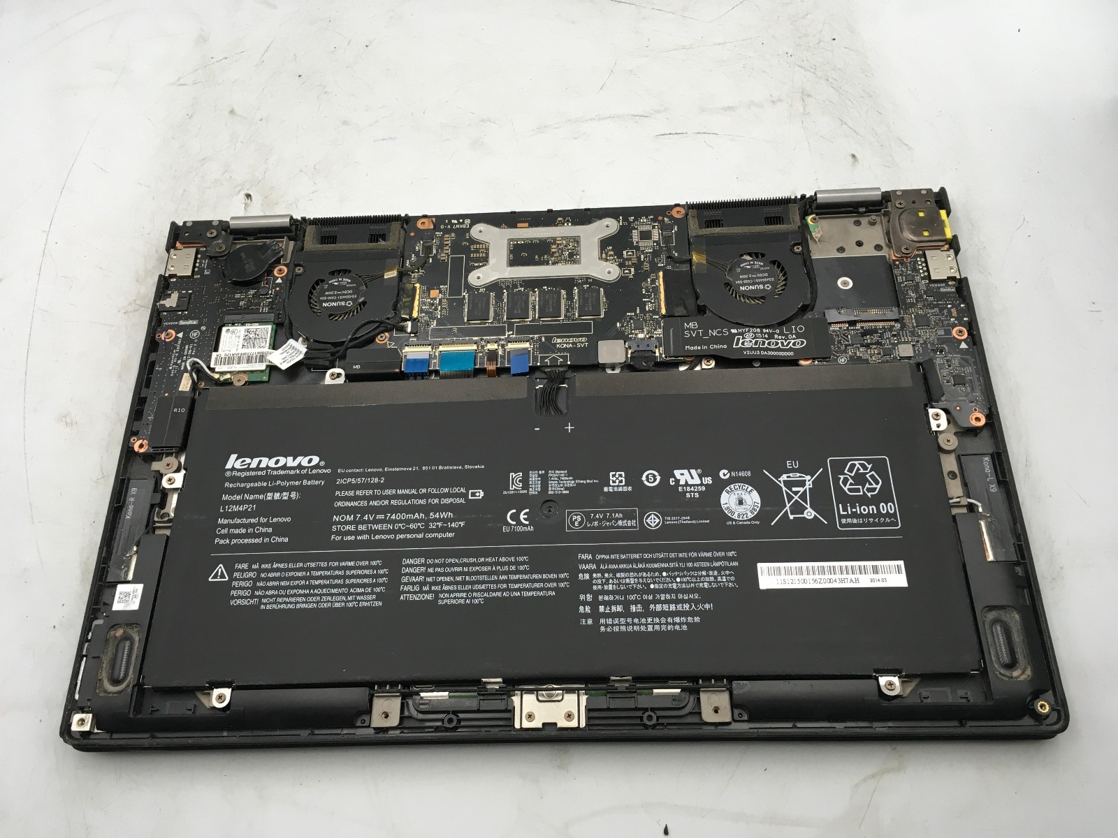 LENOVO YOGA 2 PRO – BOOTS TO BIOS – INTEL I7 4510U – 8GB RAM – NO OS – READ – BB
