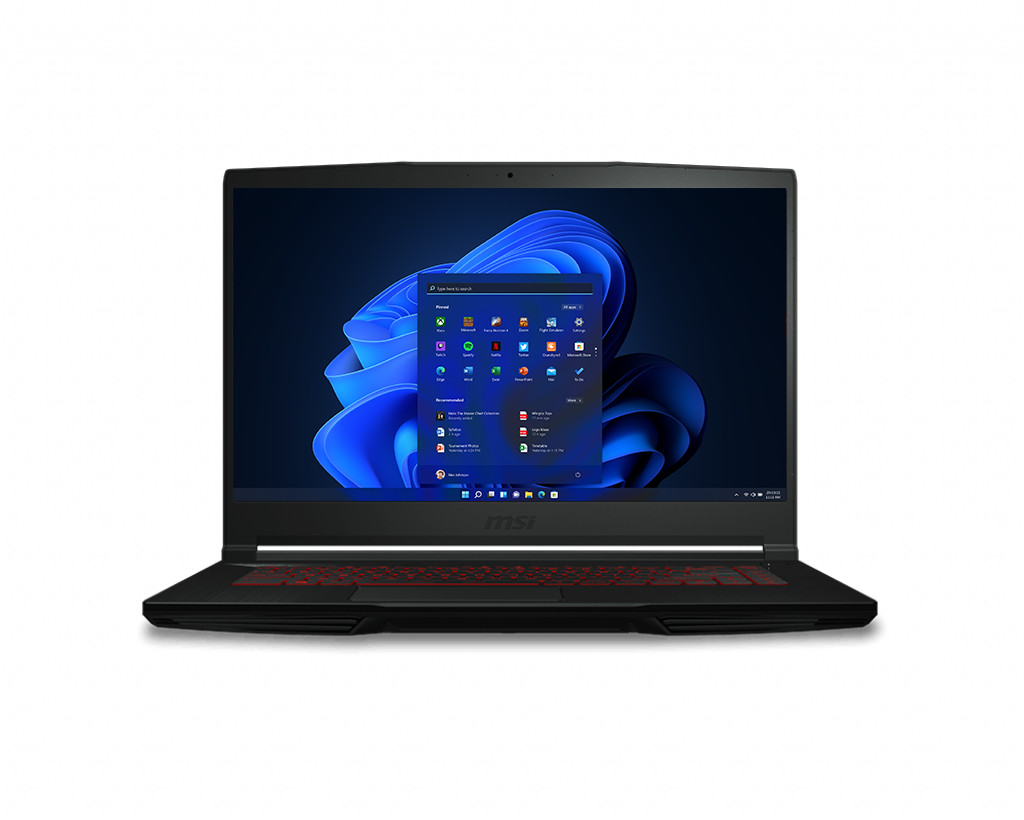 NEW! MSI GF63 Thin 10SCXR-222 15.6” 256GB SSD i5, 8GB GTX 1650 LAPTOP 11 Ready