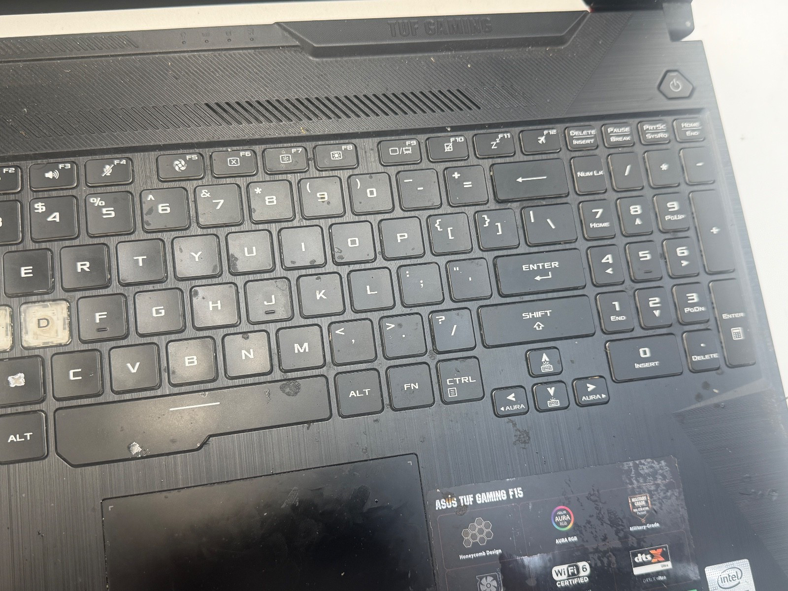 ASUS TUF F15 Gaming Laptop 15.6” i5-10300H FX506LH-AS51 AS-IS NO POWER GOOD LCD