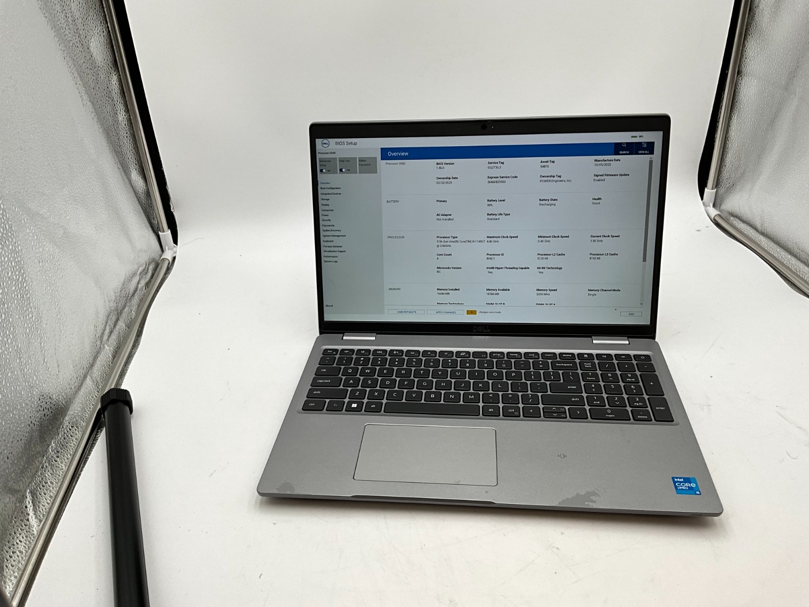 Dell Precision 3560 i5-1145G7 16gb 512gb GQZTXL3 laptop win11 GQZTXL3
