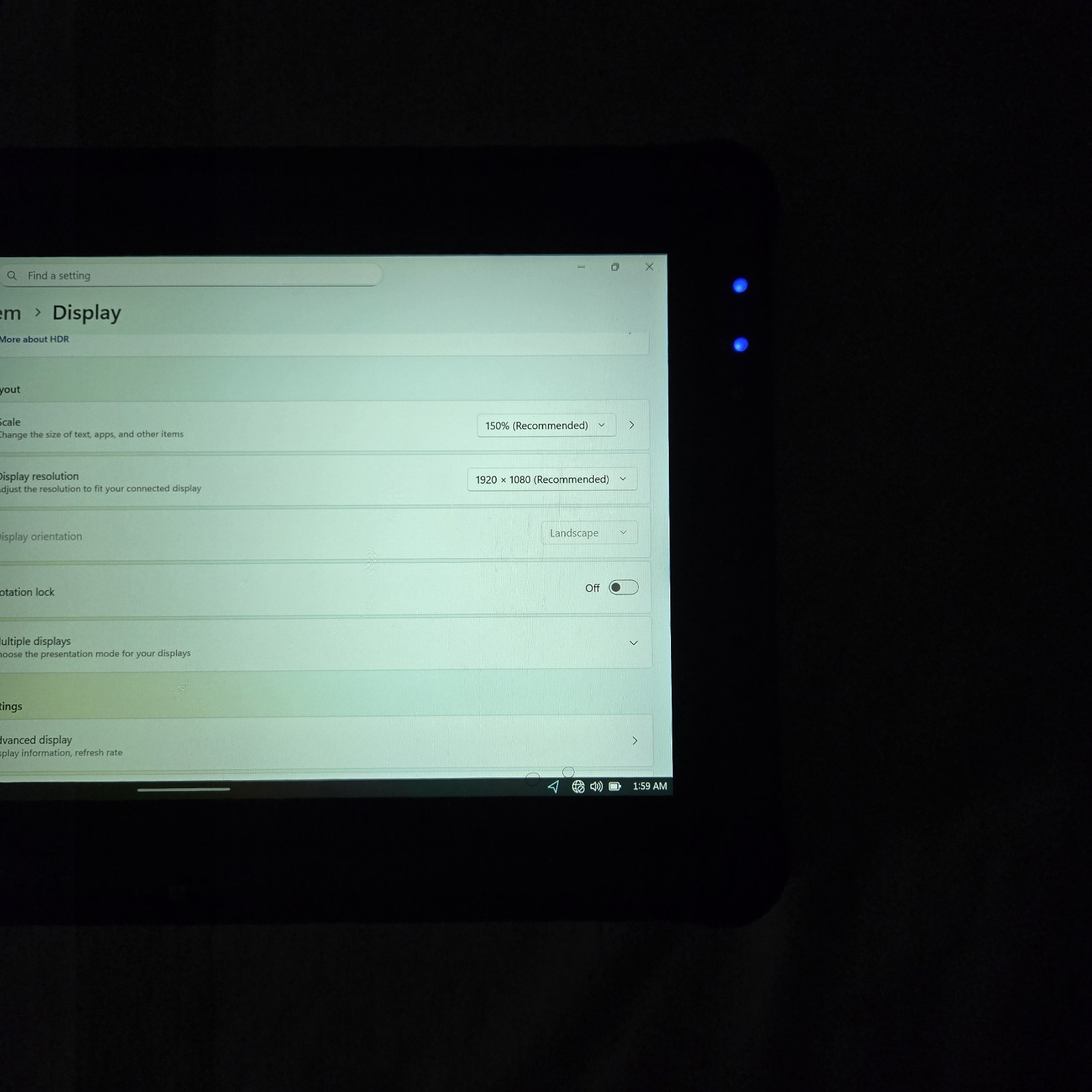 GETAC F110 G4 Rugged Tablet i7-7500U 2.70GHZ 512GB SSD 16GB | Win11P – 4G – GPS!