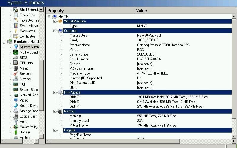FOR PARTS HP 15.6″ Compaq Presario CQ60-410US (Celeron 900/1 GB RAM/NO HDD)