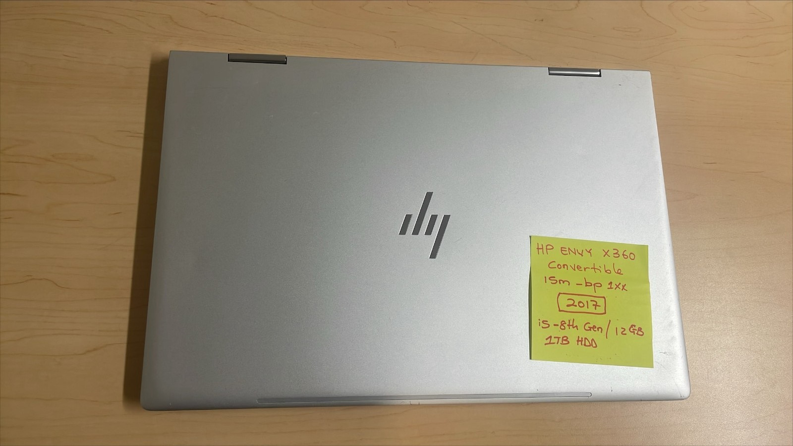 HP ENVY x360 Convertible 15m-bp1xx 15.6″ Core i5 12GB RAM 1TB HDD Windows OS
