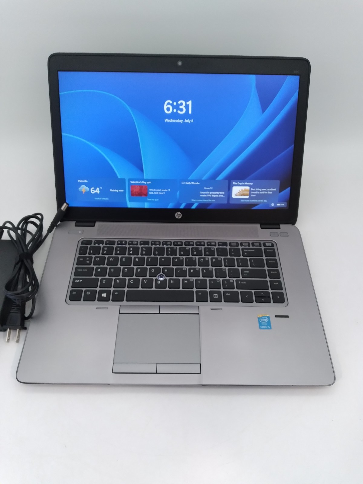 HP ELITEBOOK 850 G2 15.6″ CORE i5-5200U@2.20GHz 8GB RAM 1TB HDD Win 11 Pro