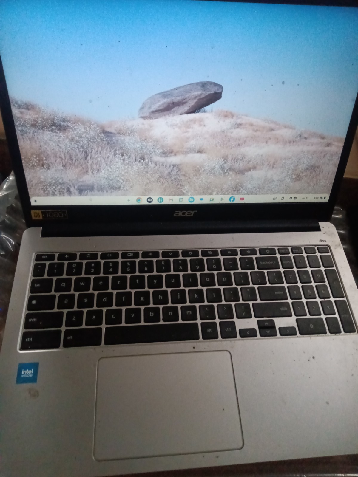 Acer Chromebook 315 15.6” HD Celeron N4500 11th Gen 4GB LPDDR4X RAM 64GB eMMC
