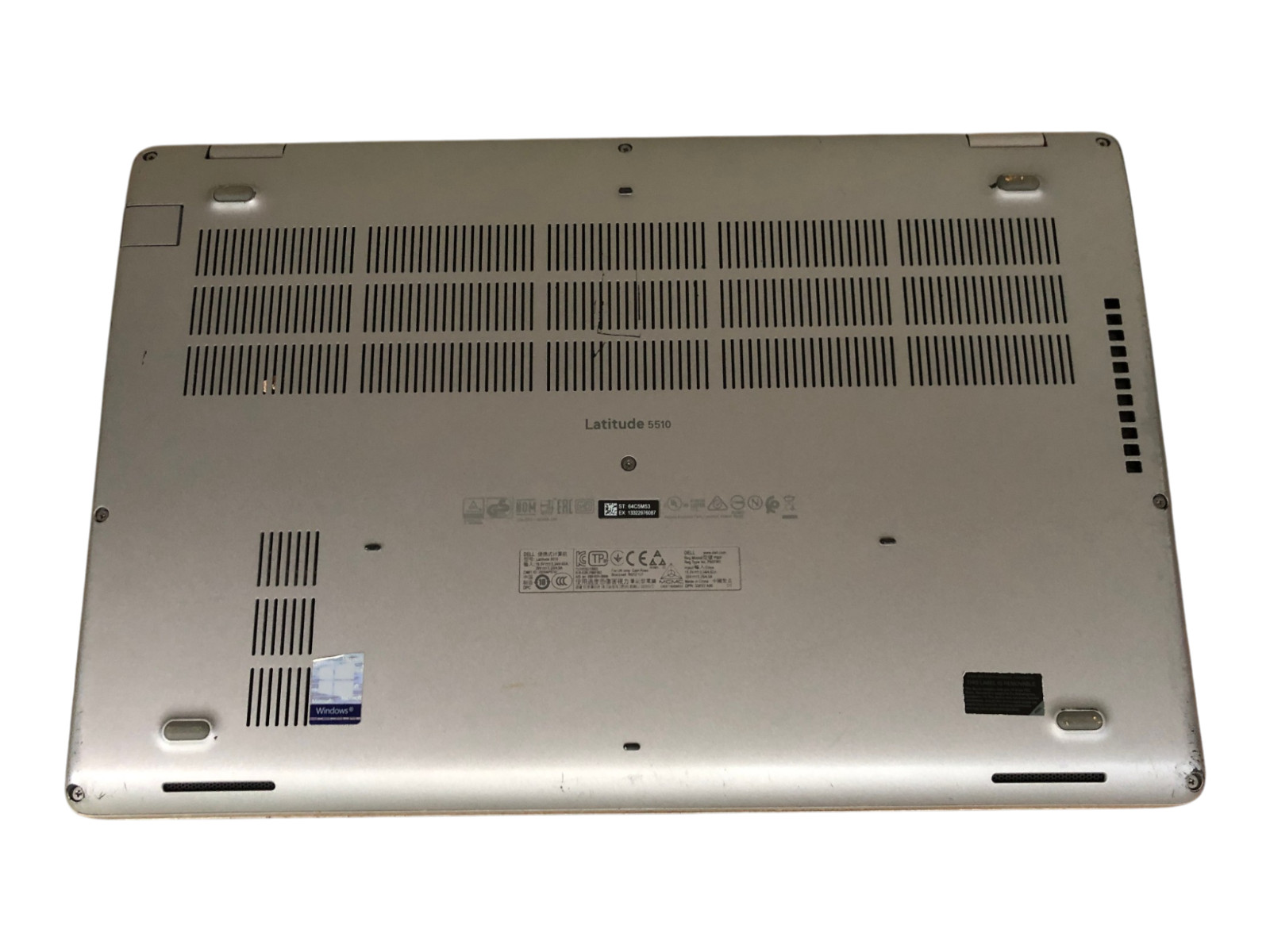 Dell Latitude 5510 sku 6783 15.6″ i5-10210U 8GB RAM Win11 NO SSD or A/C Tested!