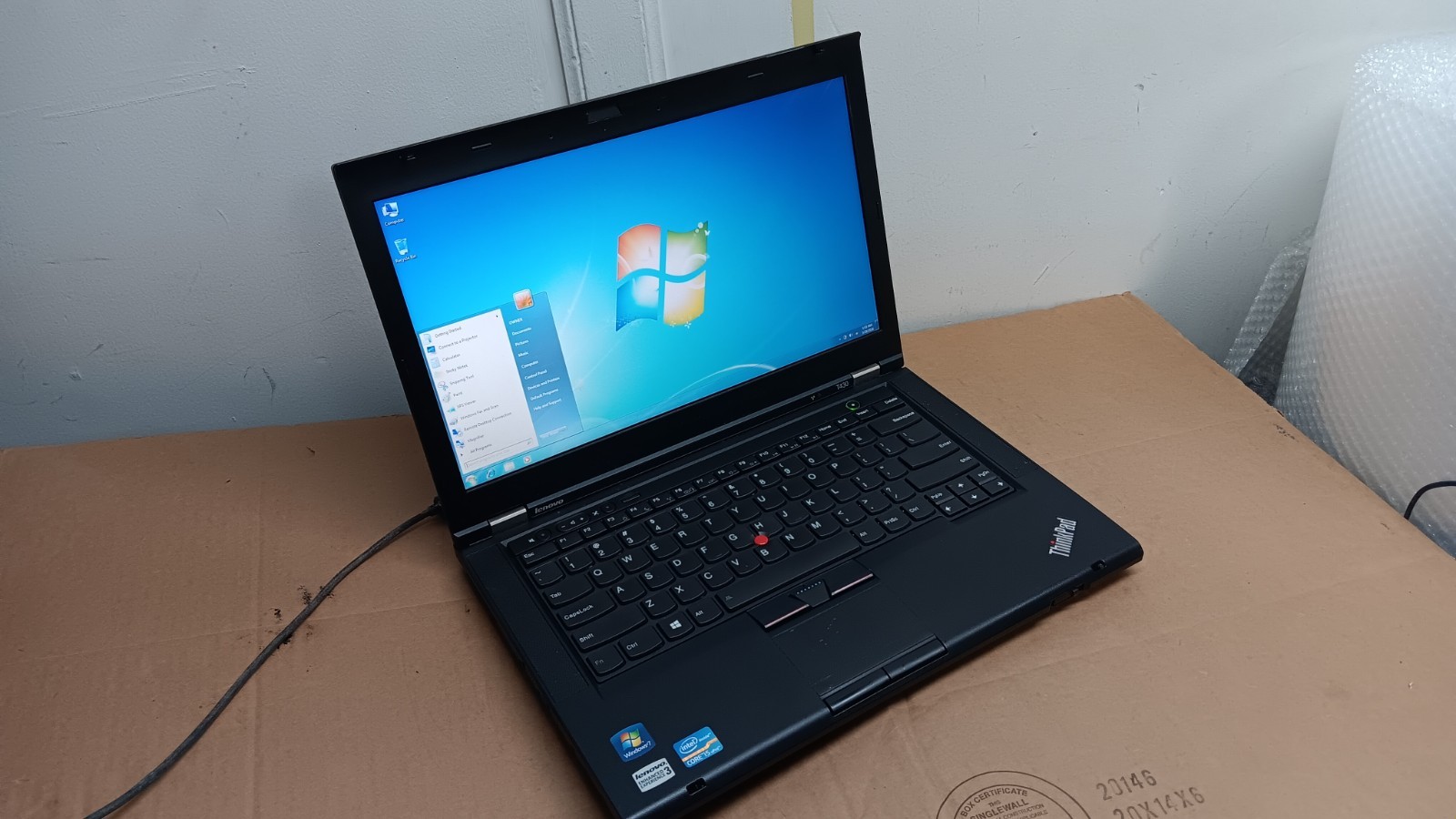 Lenovo Thinkpad T430 Laptop intel Core i5 @ 2.60 GHz 128 GB SSD Windows 7 pro
