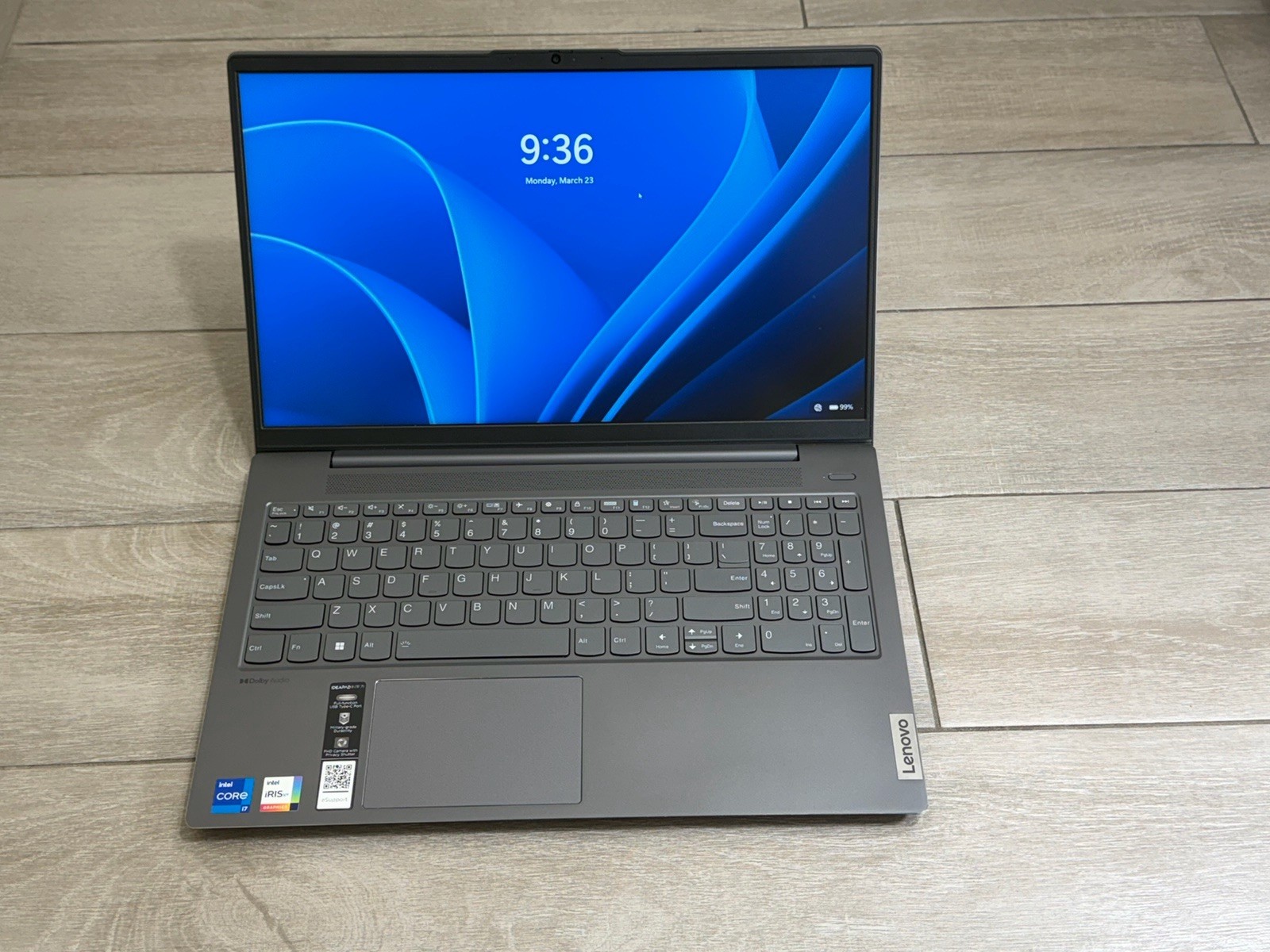 Lenovo IdeaPad 5 15ITL05 15.6″ (512GB SSD, Intel Core i5-1235U, 8GB RAM) Laptop
