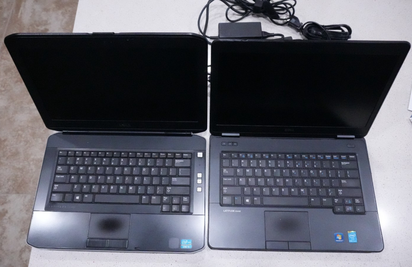 Lot of 2 – Dell Latitude E5440 & E5430 Laptop’s Intel Core i5 4GB RAM PWR Supply