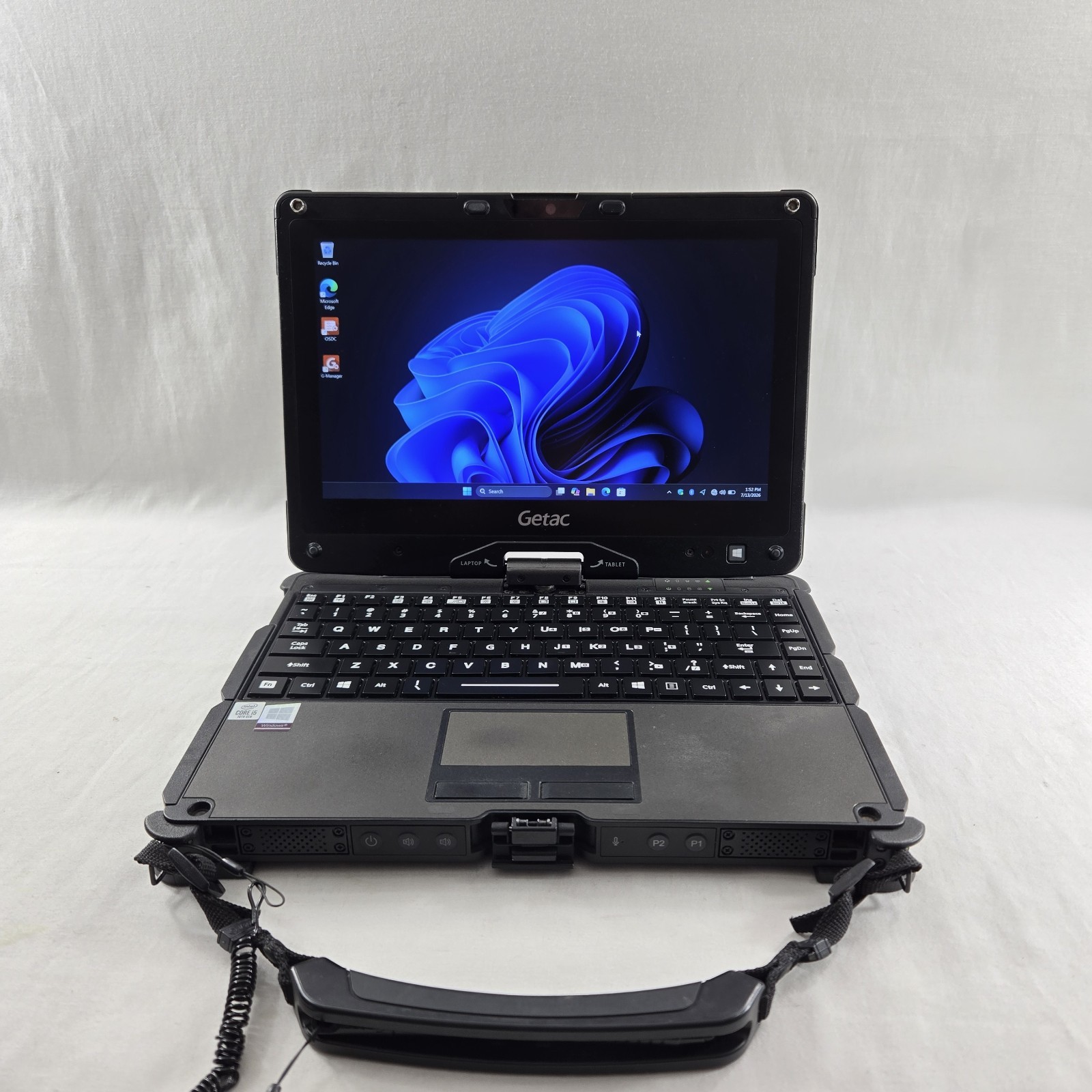 Getac V110 G6 Rugged Toughbook i5-10210U 1.60GHz 256GB SSD 16GB – Win11 Grade B