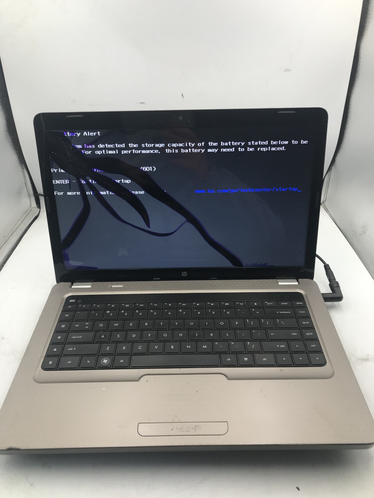 HP PAVILION G62 407DX – FOR PARTS/BROKEN LCD – AMD PHENOM II – 4GB RAM -READ- BB