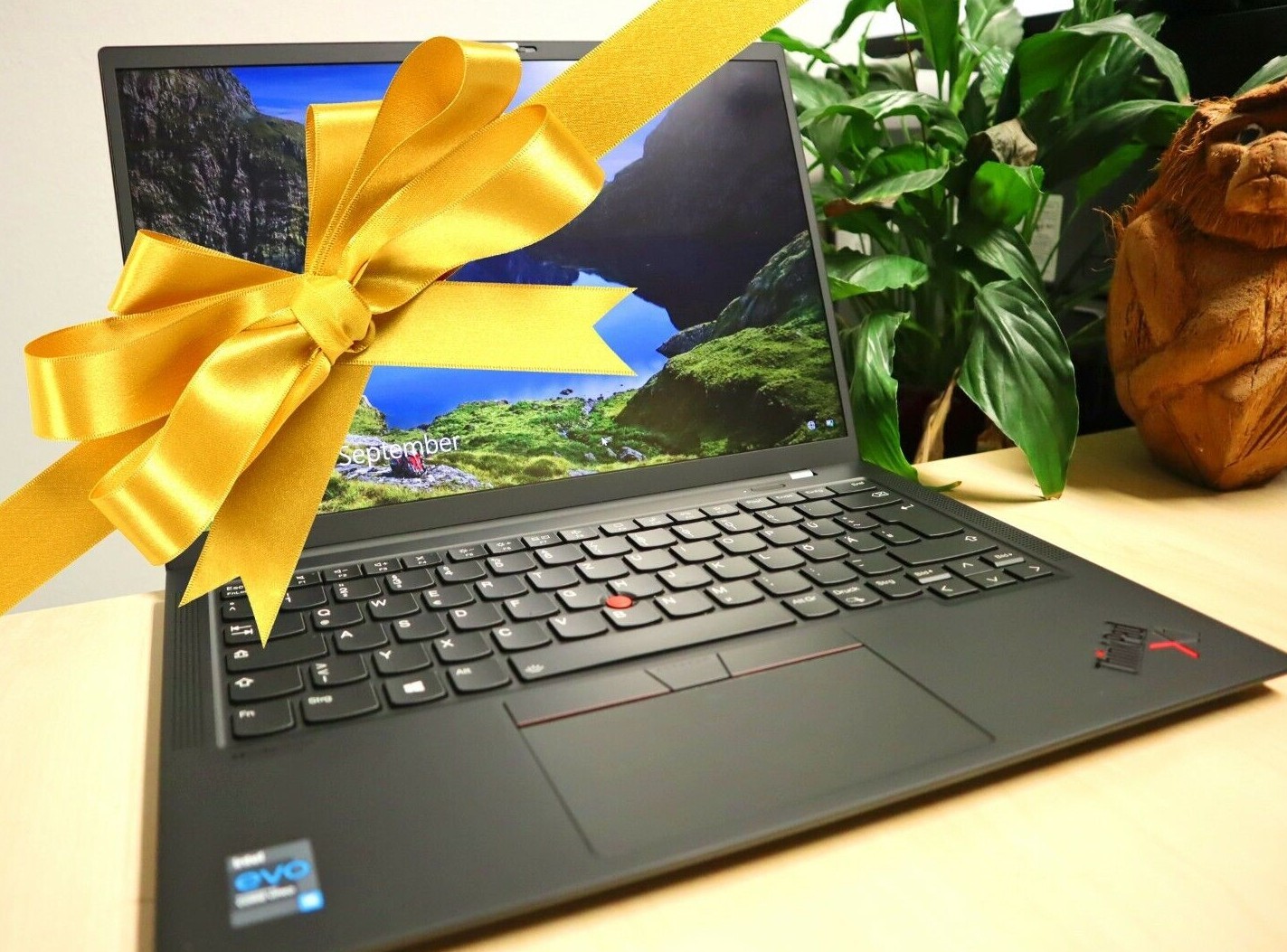 Wow Lenovo Thinkpad X1 Carbon G9 I7-1165G7 32GB 2TB-SSD WUXGA NFC USB4 Linux Gar